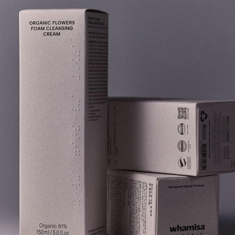 CRÈME NETTOYANTE MOUSSANTE AUX FLEURS BIO FERMENTÉES WHAMISA No color