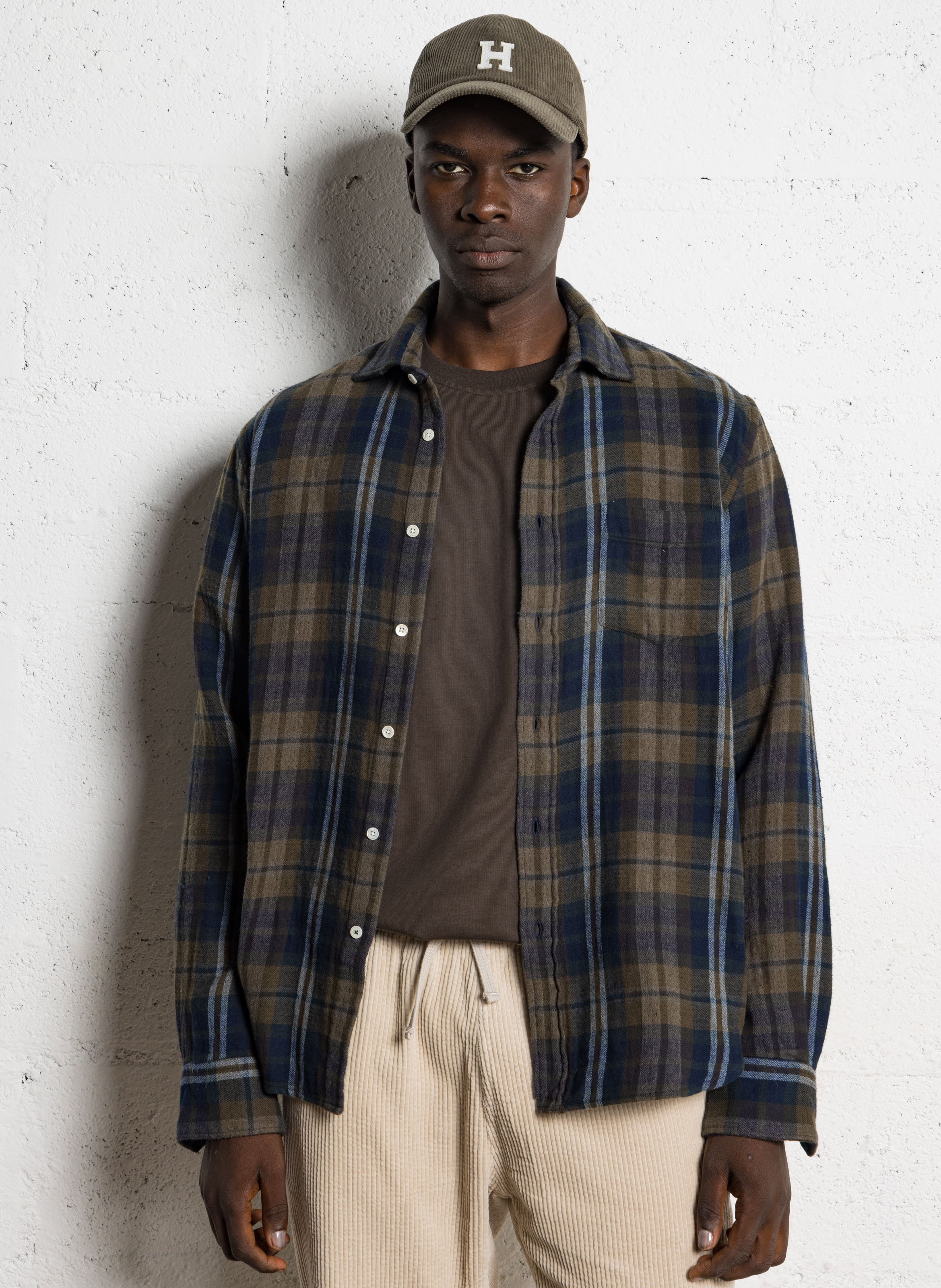 Chemise  col classique en coton HARTFORD Multicolore