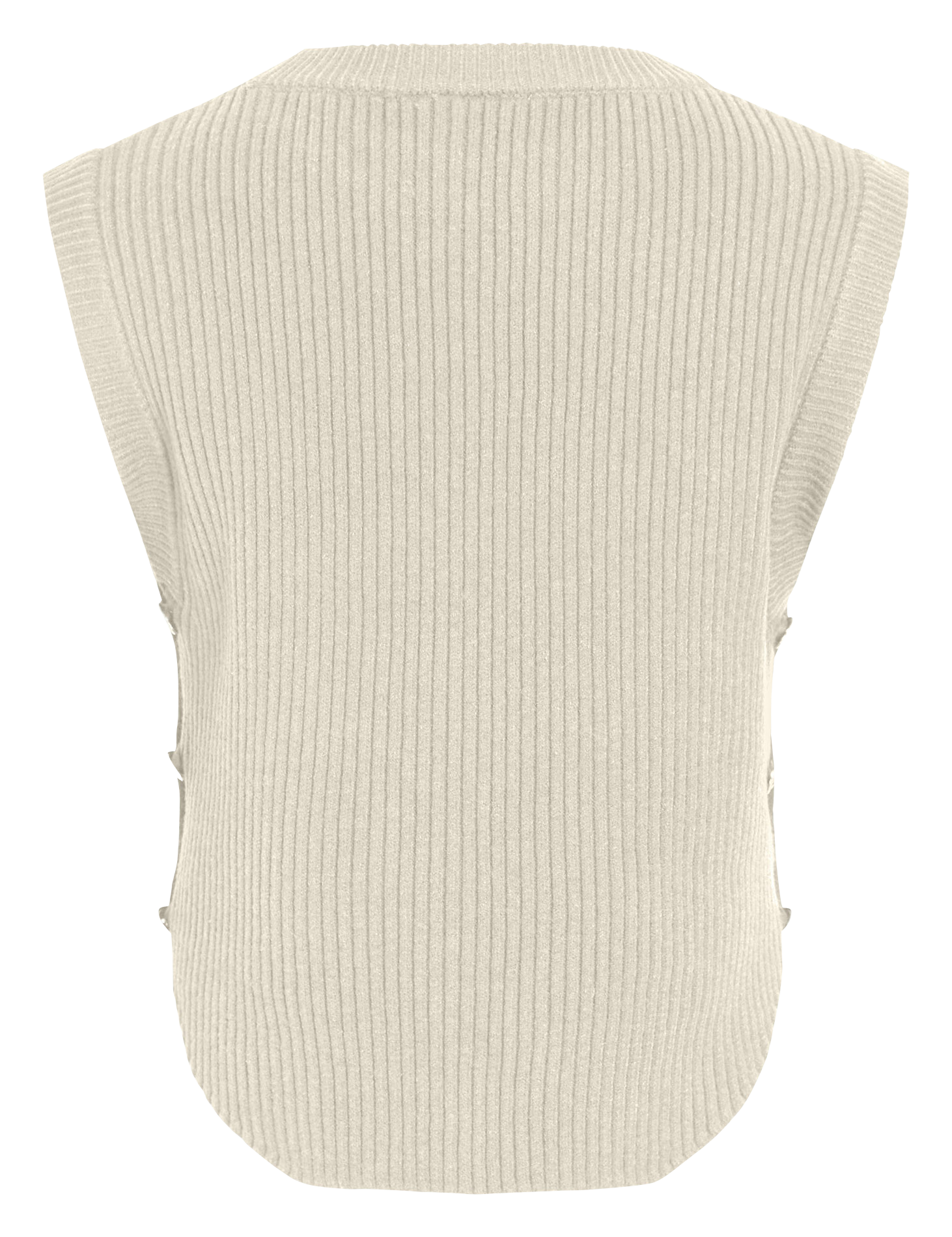 Pull col rond  VILA Beige