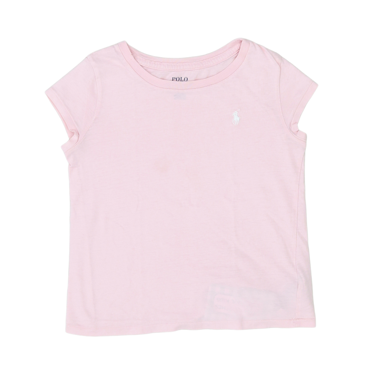 Pink kids t-shirt - 7 years POLO RALPH LAUREN - Seconde Main Pink