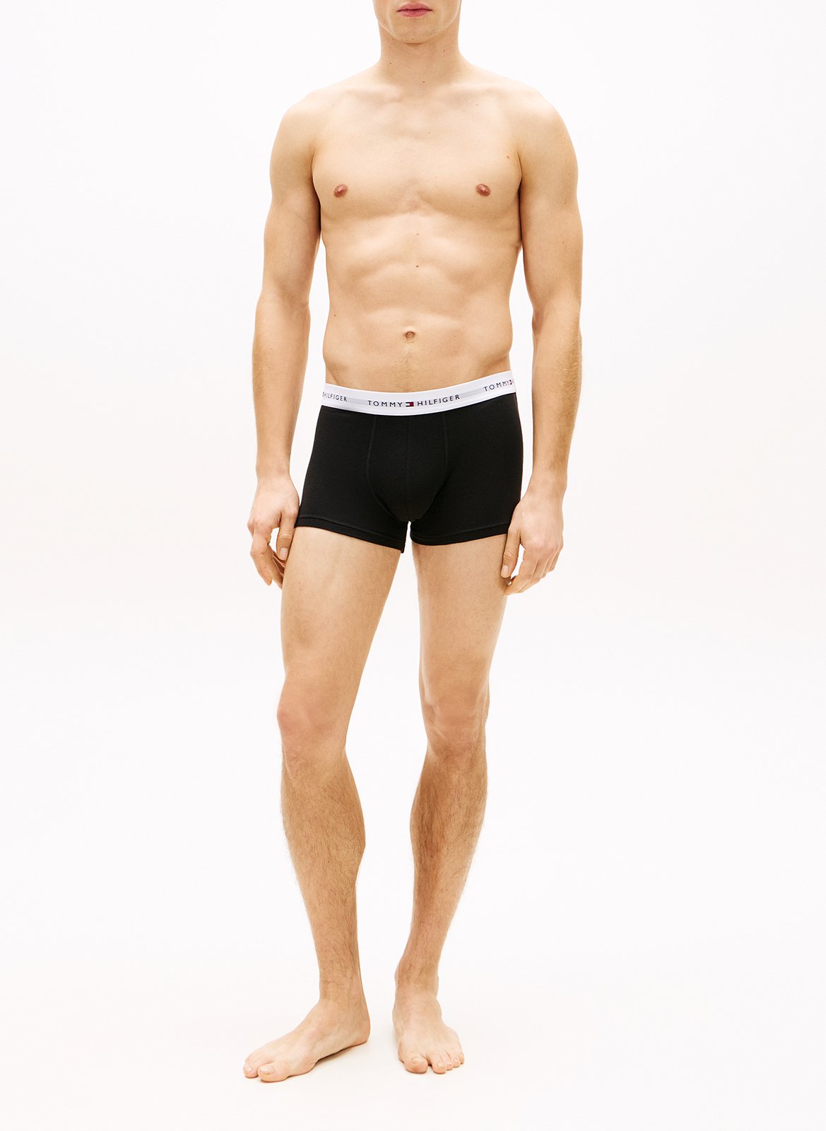 Lot de 3 boxers en coton mélangé TOMMY HILFIGER Gris