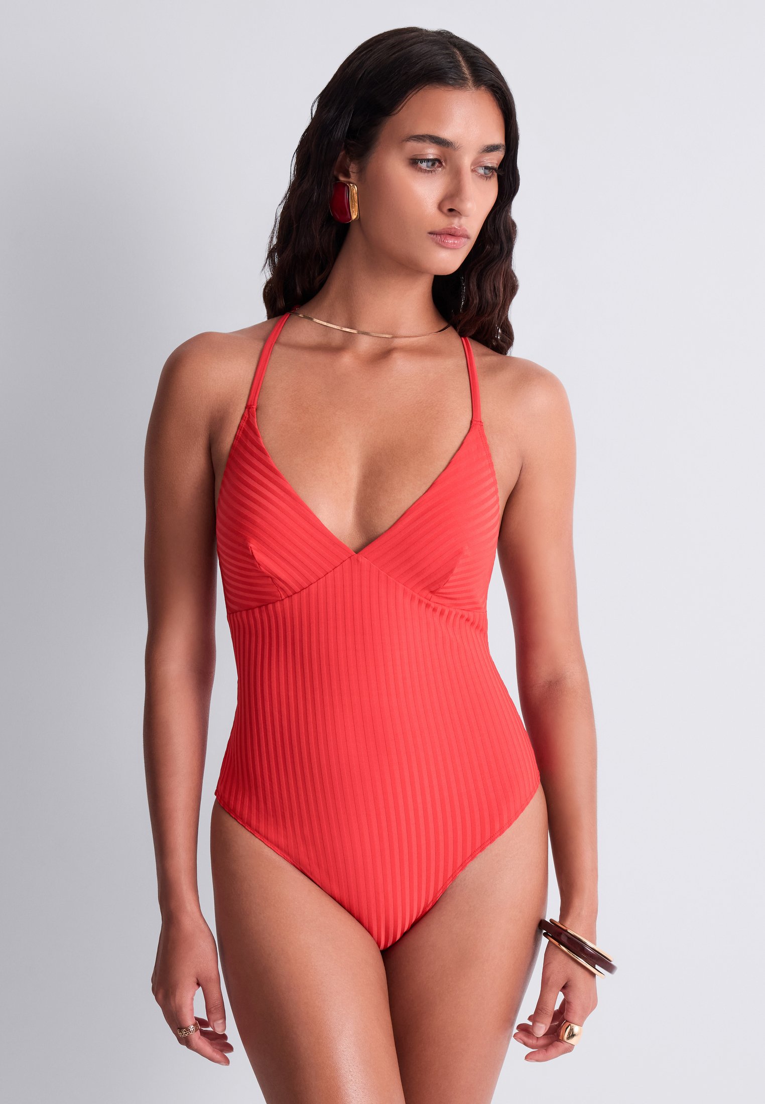 One-piece swimsuit AUBADE Red
