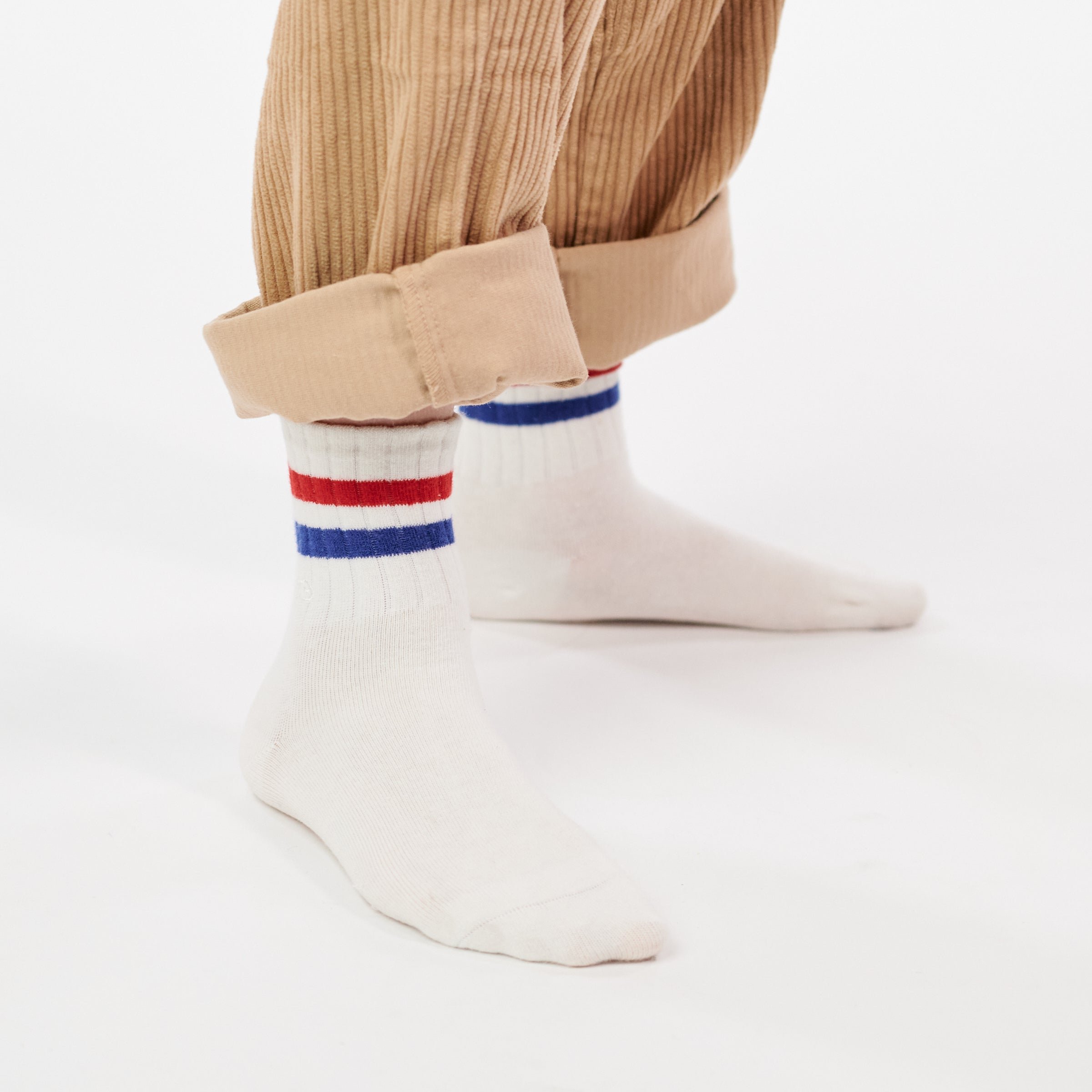 Retro socks BILLYBELT White