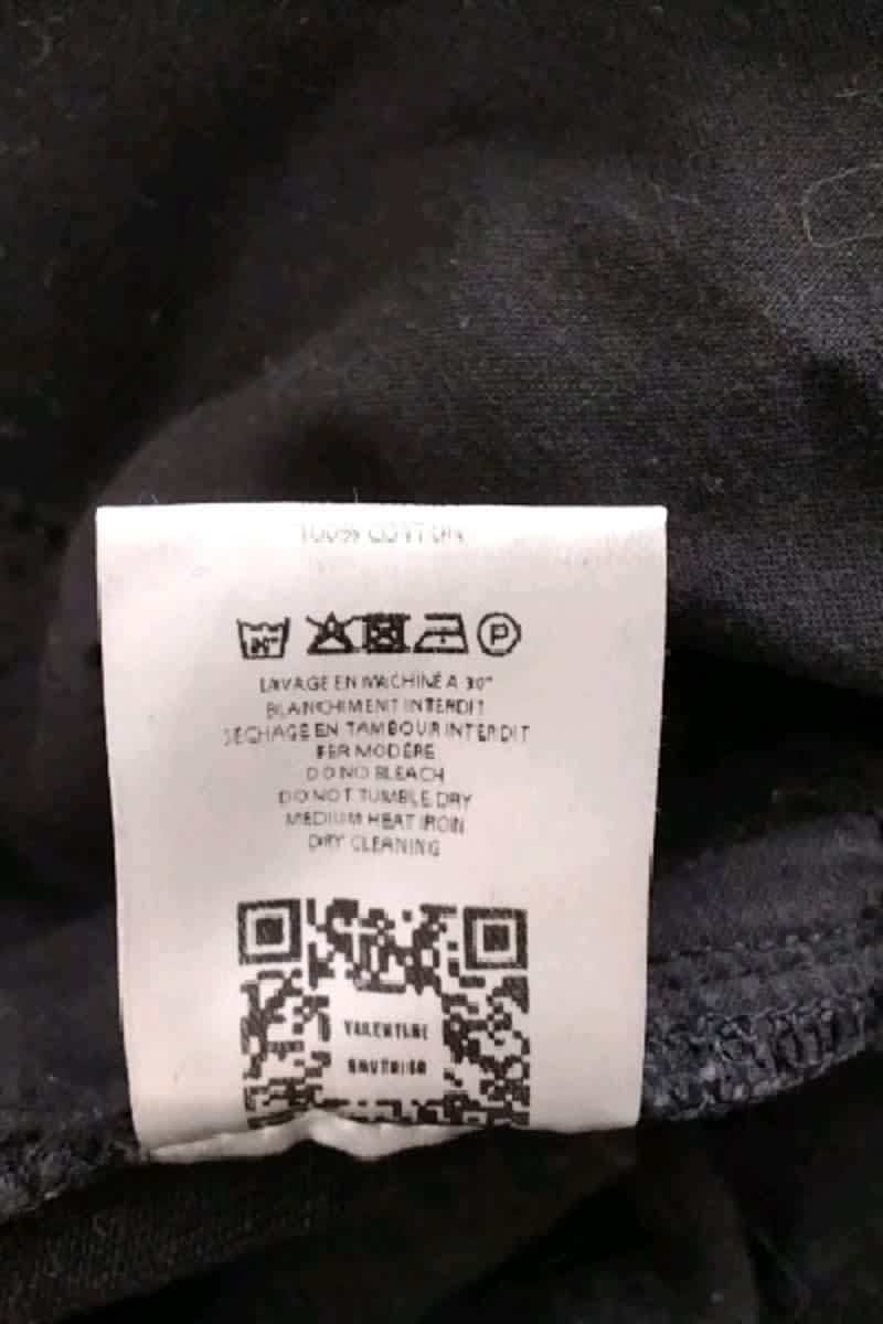 Straight cotton-blend pants VALENTINE GAUTHIER- SECONDE MAIN Black