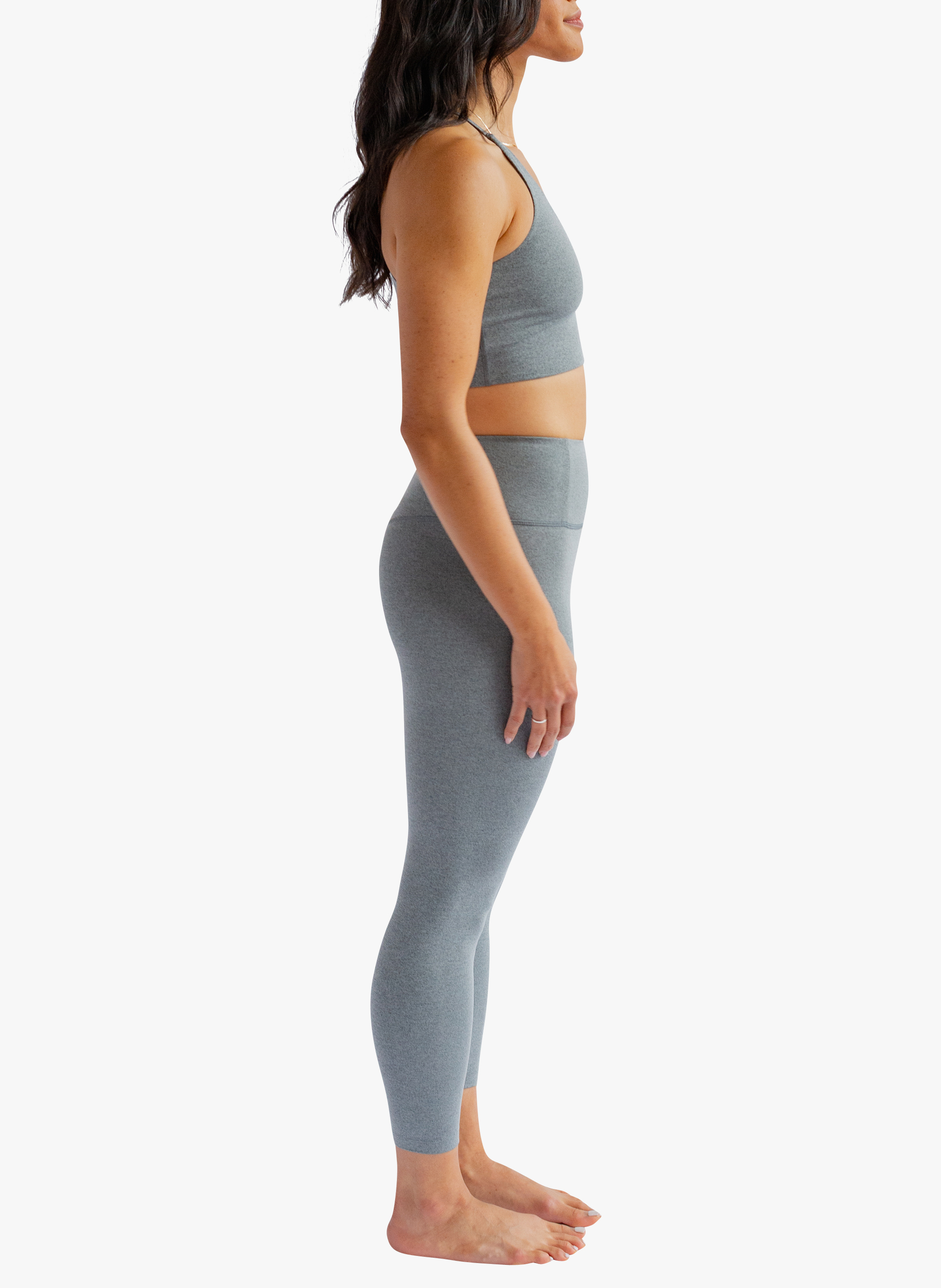 Legging chiné Float GIRLFRIEND COLLECTIVE Gris