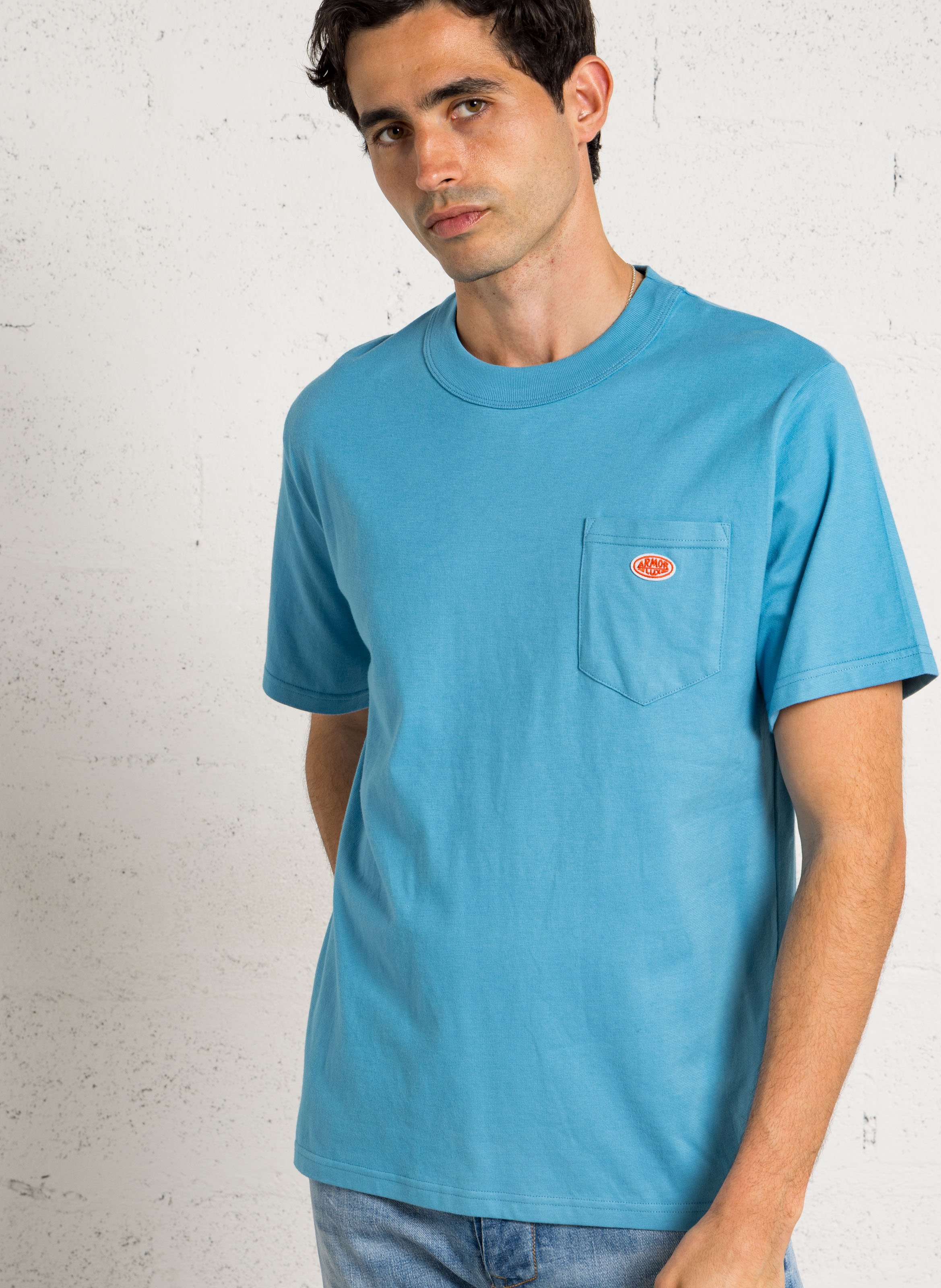 Tee-shirt droit en coton bio  ARMOR LUX