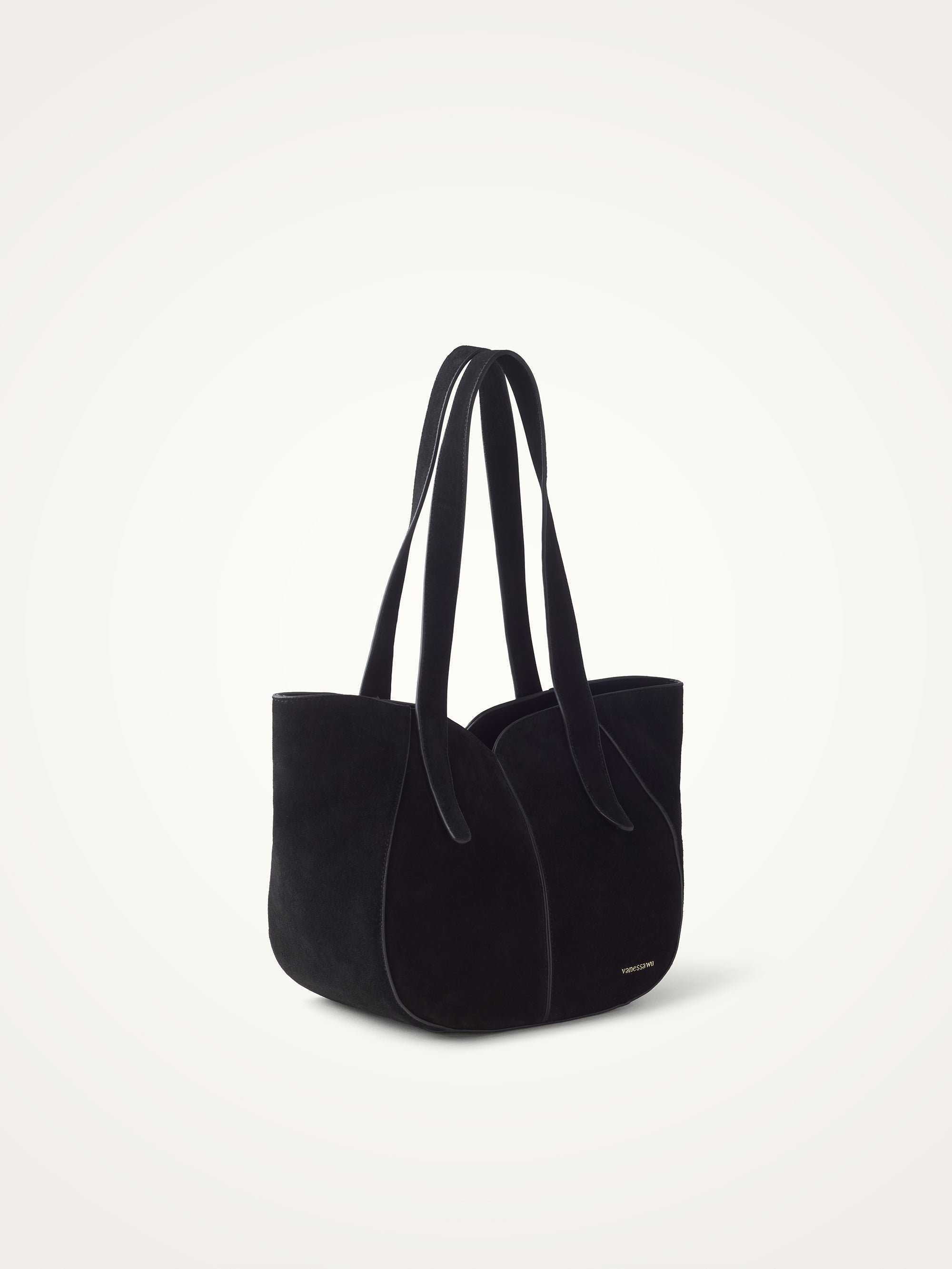 Bag with handles and shoulder strap VANESSA WU Black