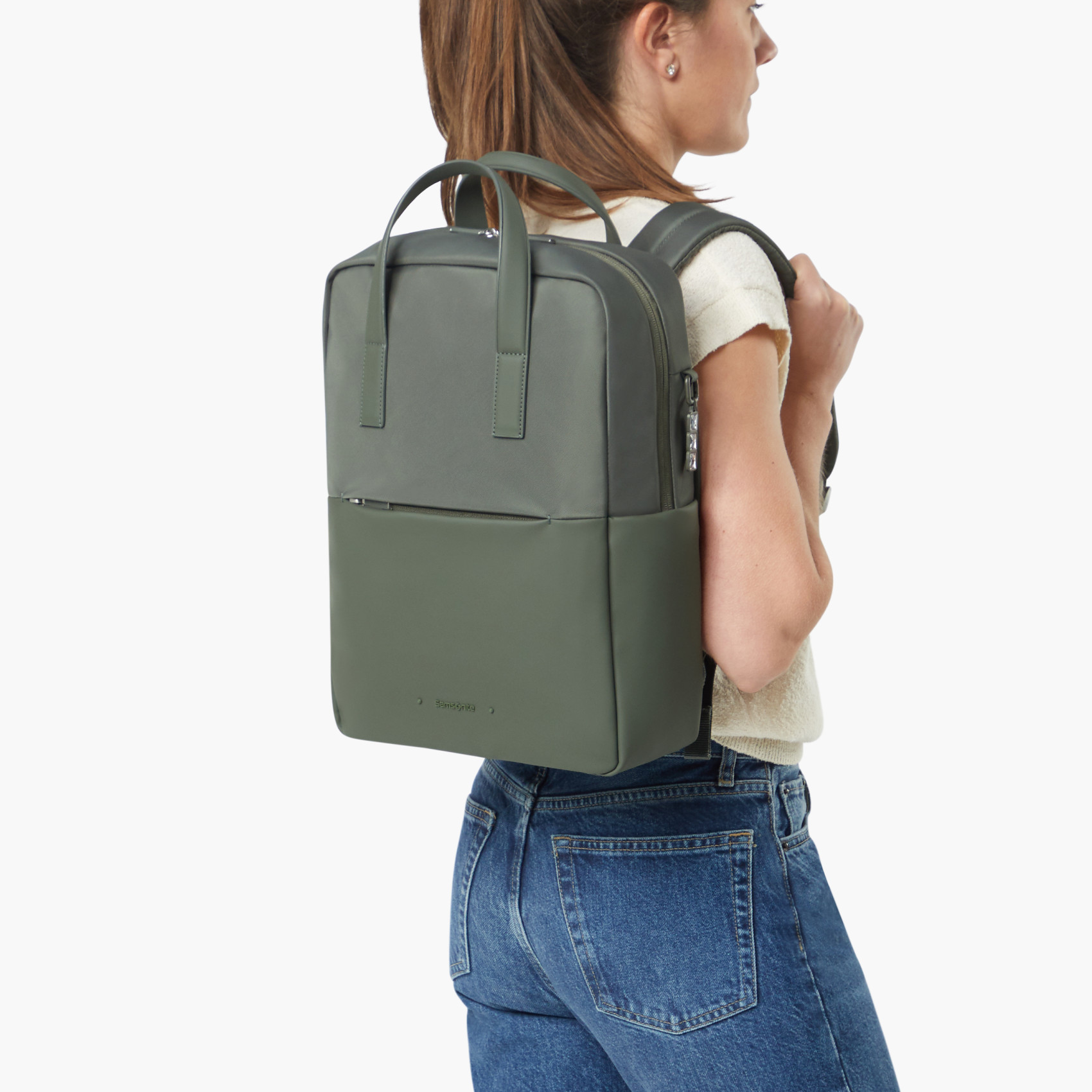 4-pack computer backpack Green