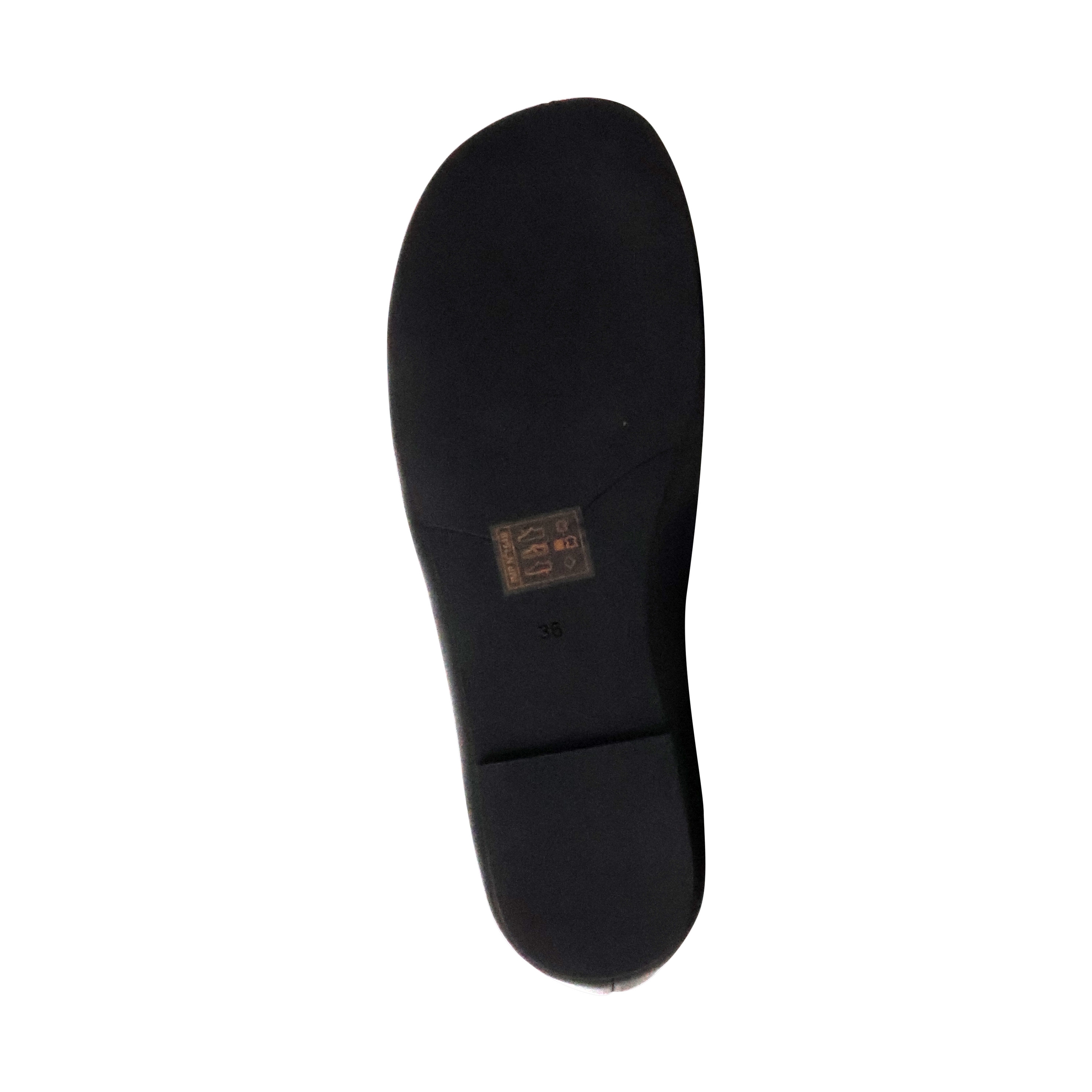 Lena leather ballerina flats EMILIE KARSTON Black