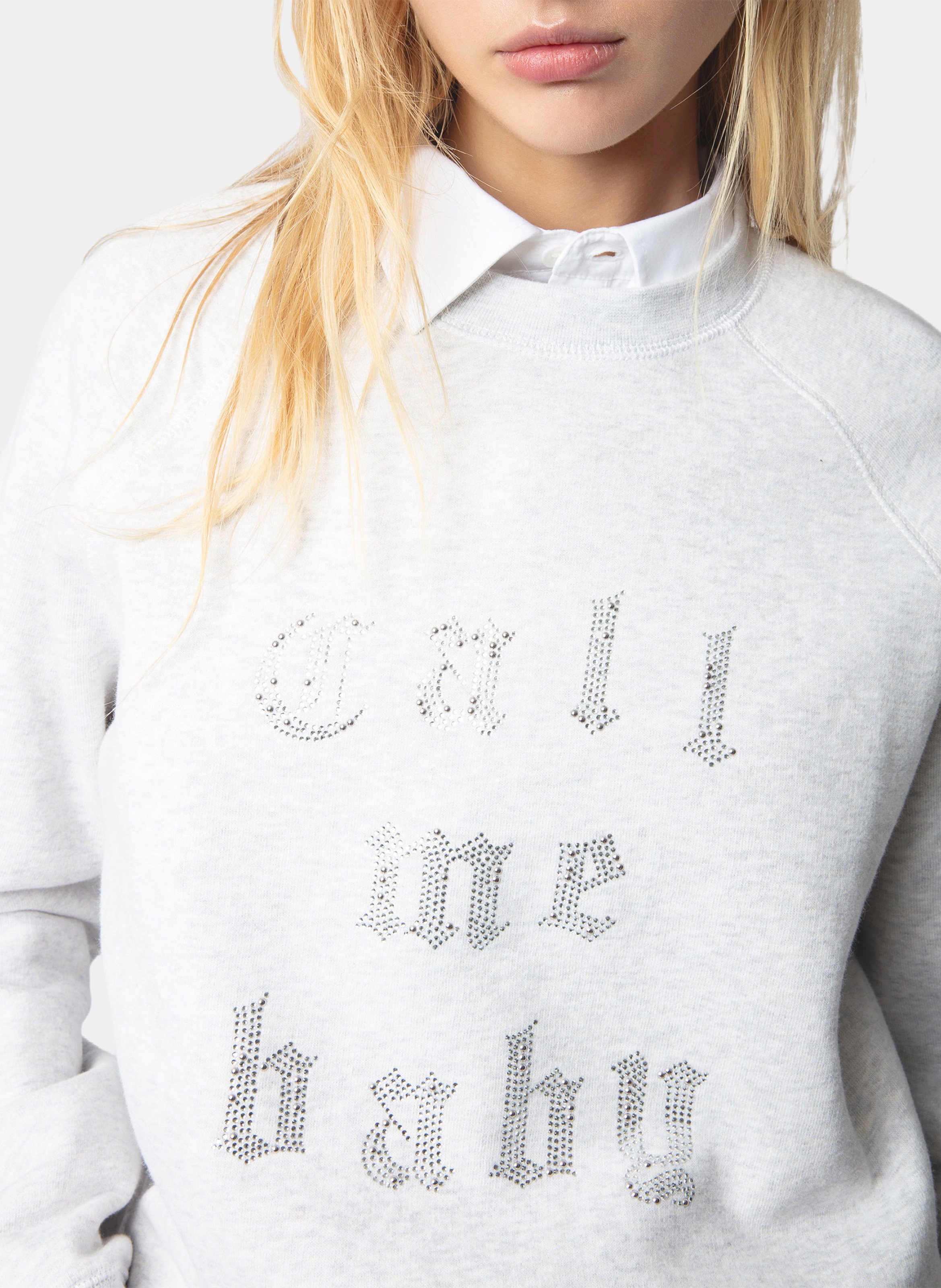 Effen sweater | Grijs ZADIG&VOLTAIRE Dames