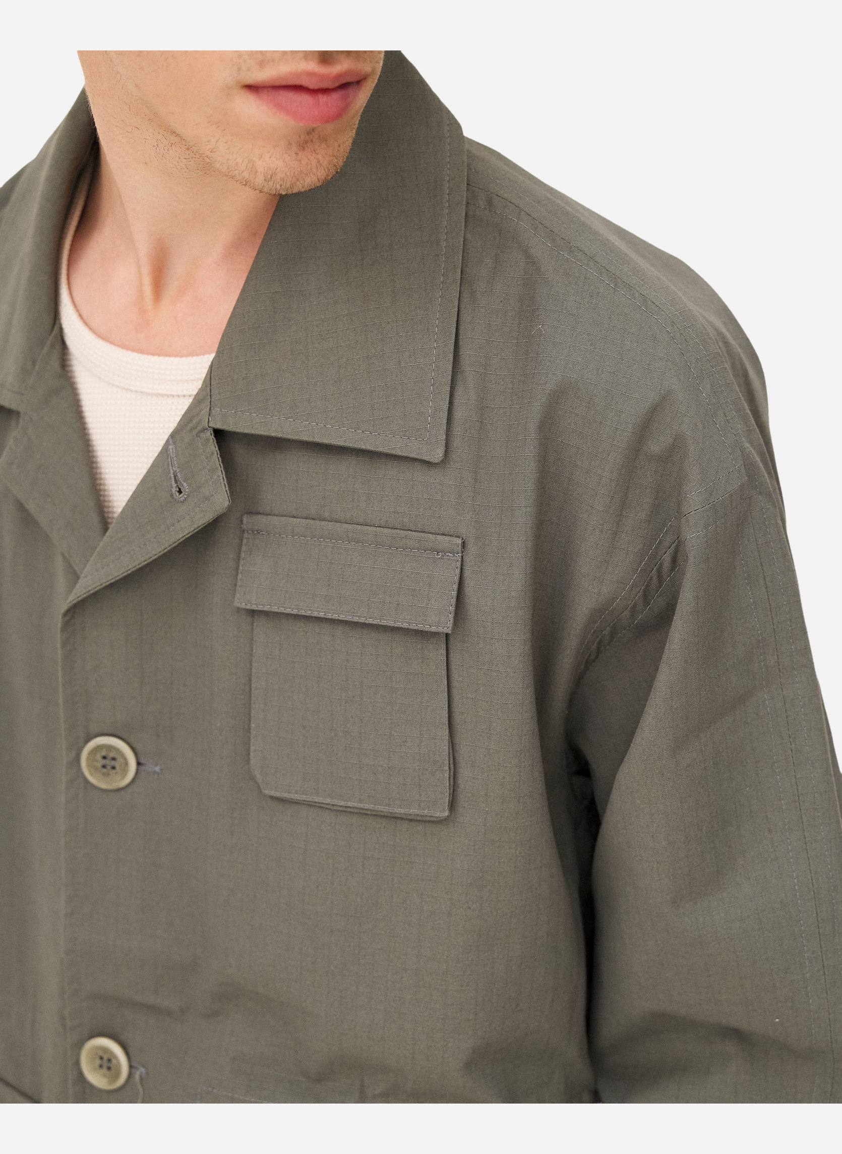 ORARI ARMY GREEN Saharan Jacket Noyoco Green