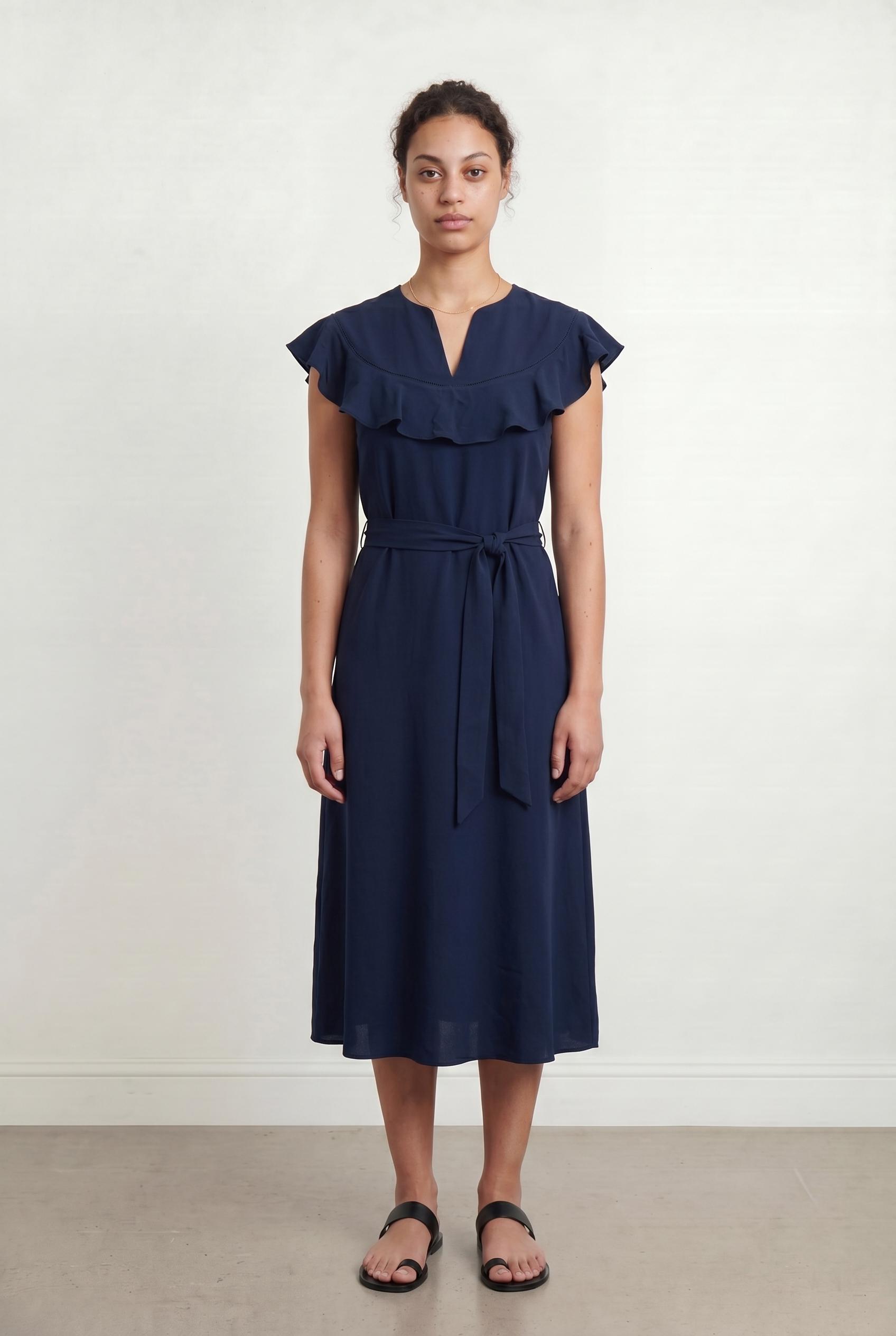 Robe courte & midi COMPTOIR DES COTONNIERS - Seconde main Bleu