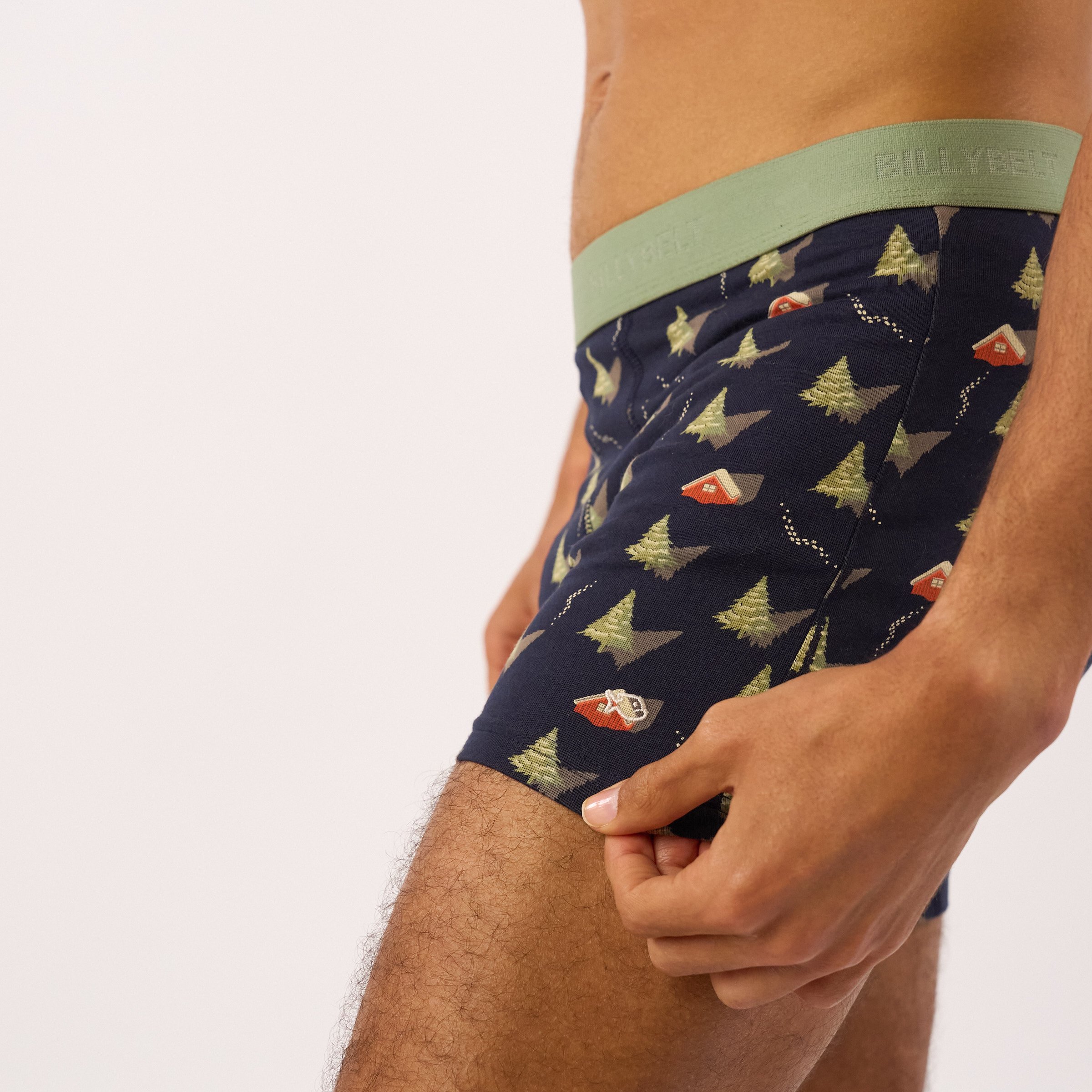Organic cotton boxers | Black BILLYBELT Men