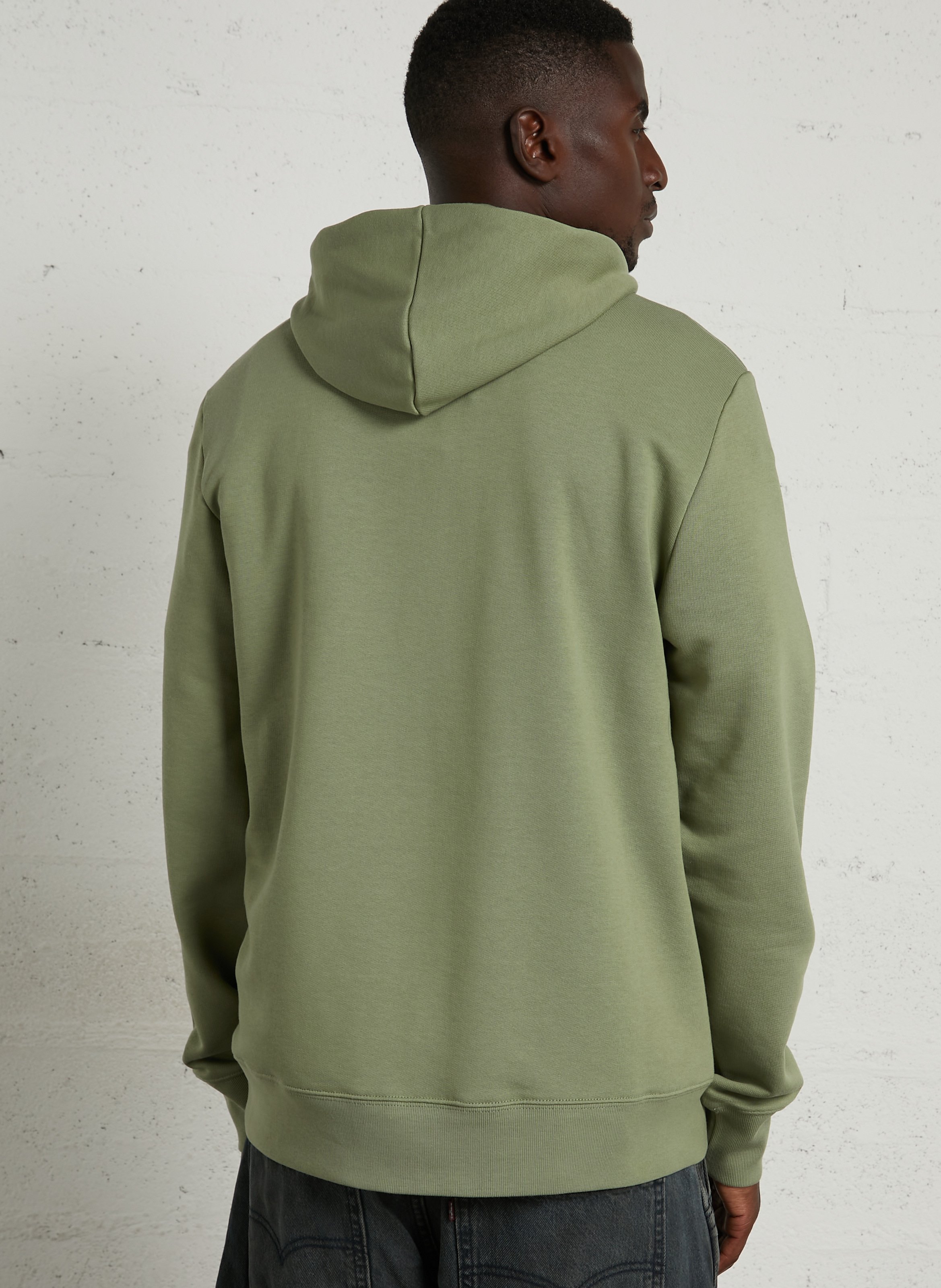 Organic cotton hooded sweatshirt PAUL SMITH Green