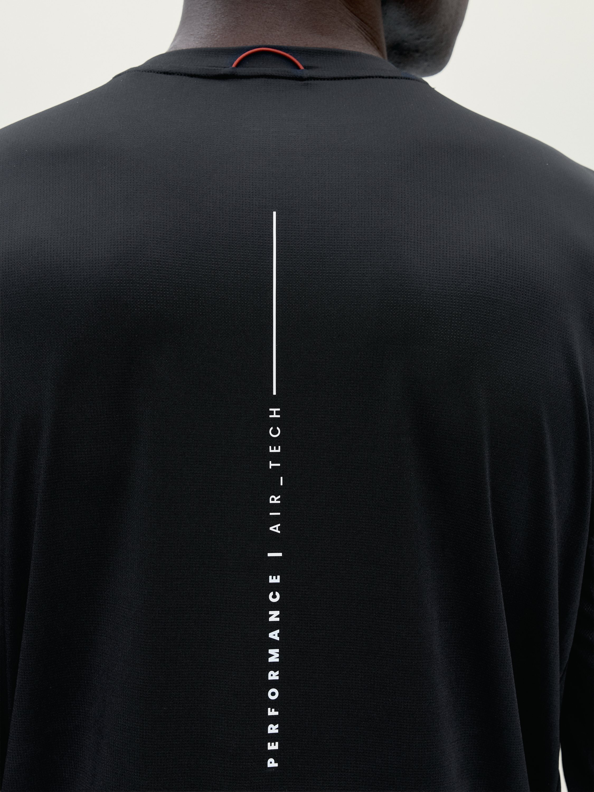 Men's sports t-shirt with short sleeves quick-drying BORN Black
