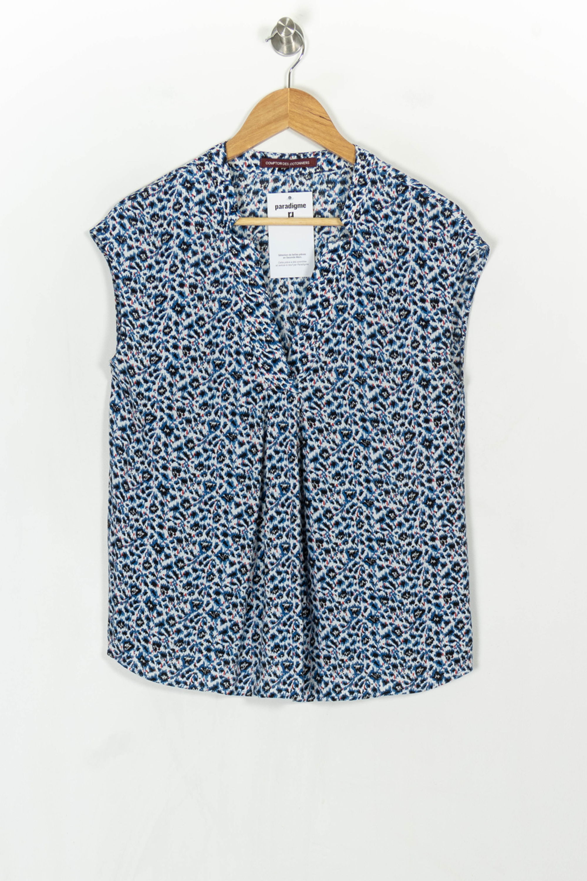 Top & tank top COMPTOIR DES COTONNIERS - Seconde main Blue