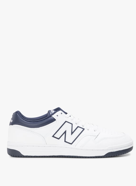 Lage Leren Sneakers White New Balance Heren BB480LWN WHITE WHITE Place des Tendances Belgie
