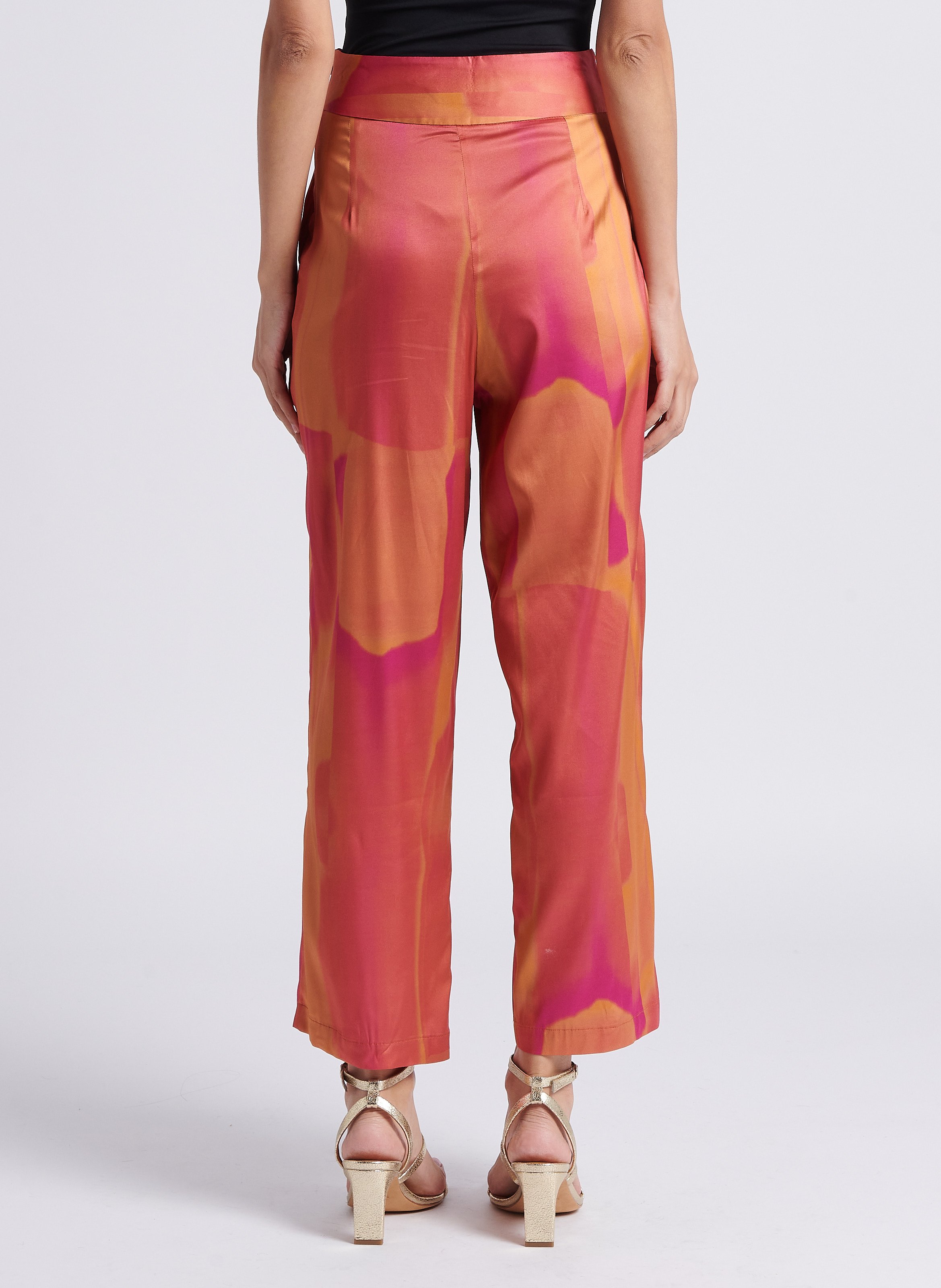 Wide-leg printed pants FETE IMPERIALE Multicolored