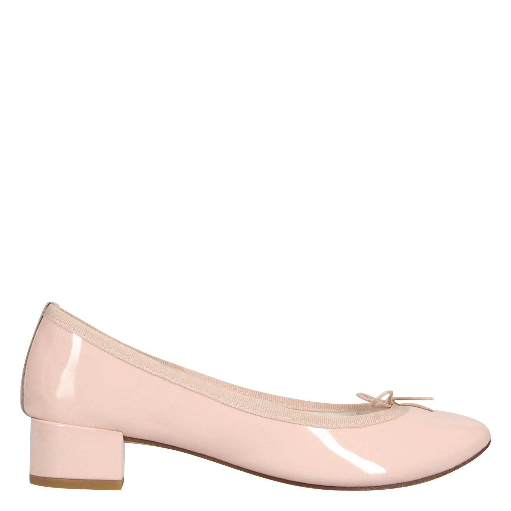 Lackleder-Ballerinas mit Absatz REPETTO
