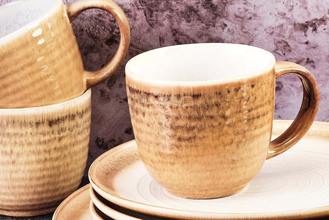 Cosmos Mug 40cl - Set of 6 - Cream BJORN Beige