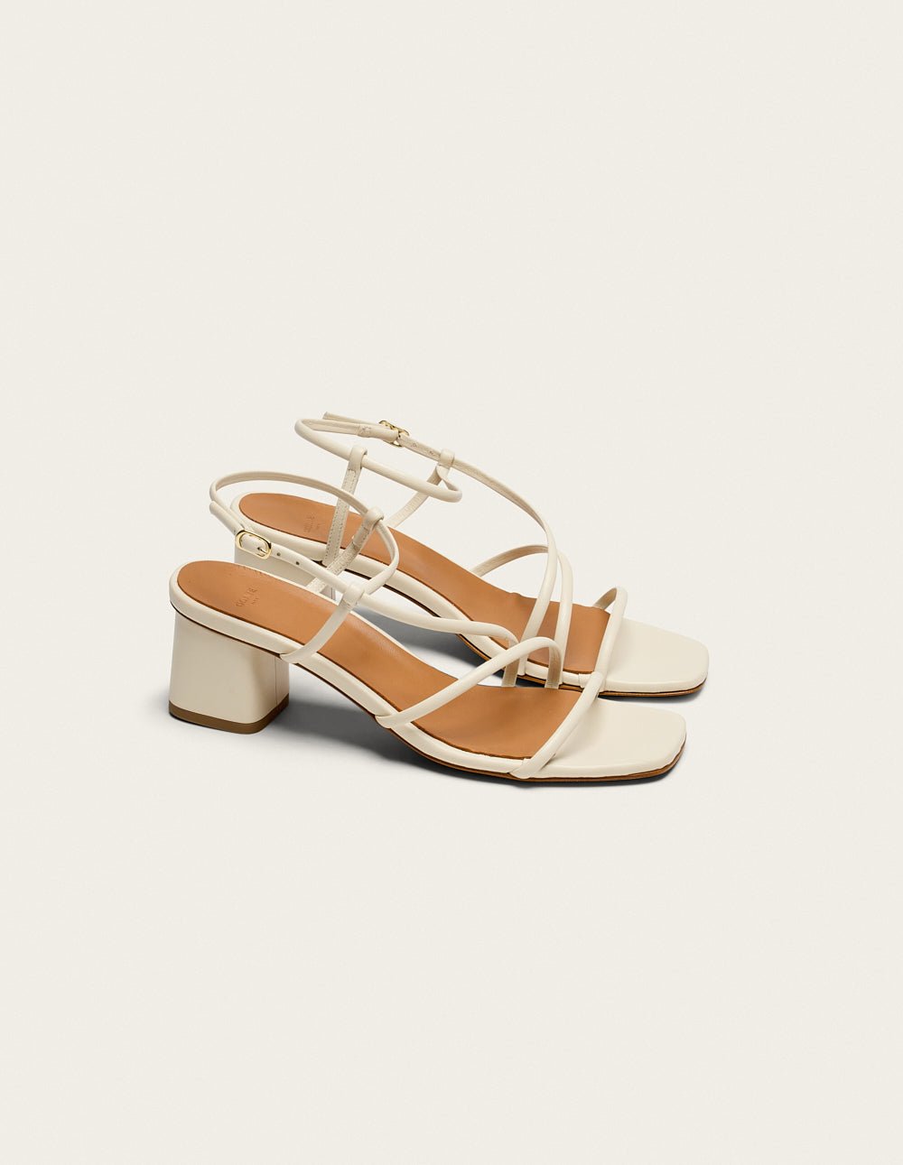 Heeled sandals ODAJE EX. M.MOUSTACHE Beige