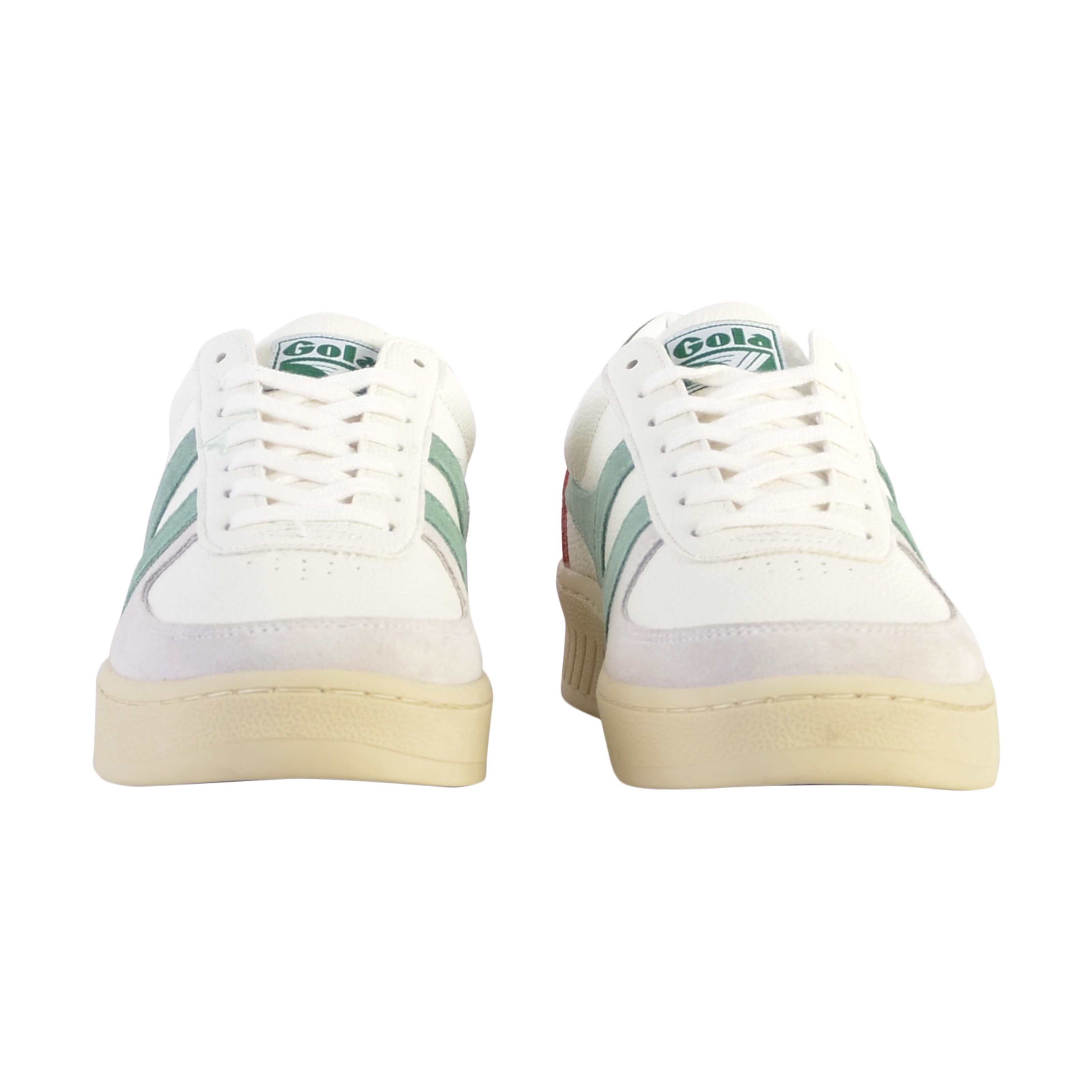 Grand Slam Trident leather sneakers GOLA White