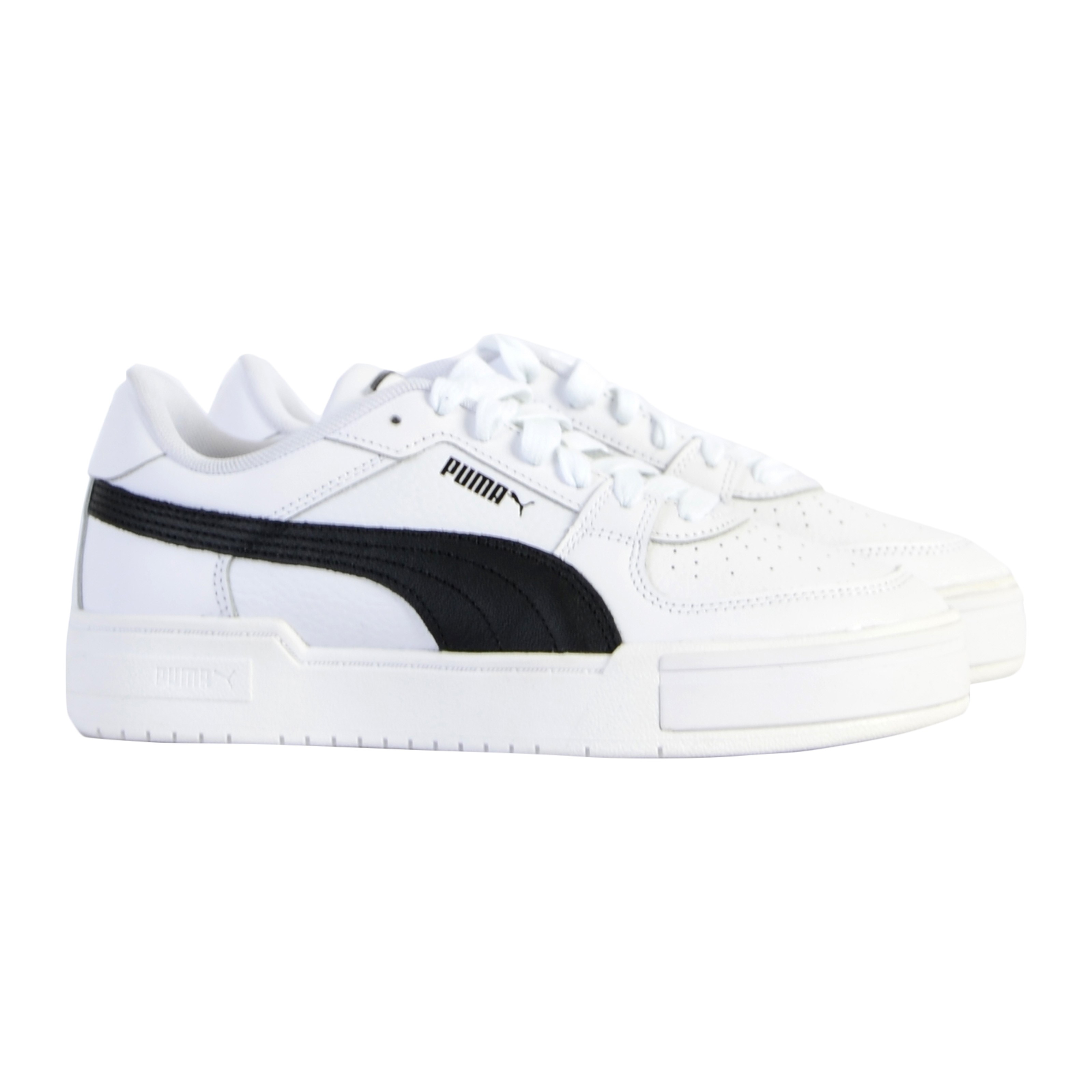 Leather basketball shoe classic PUMA White