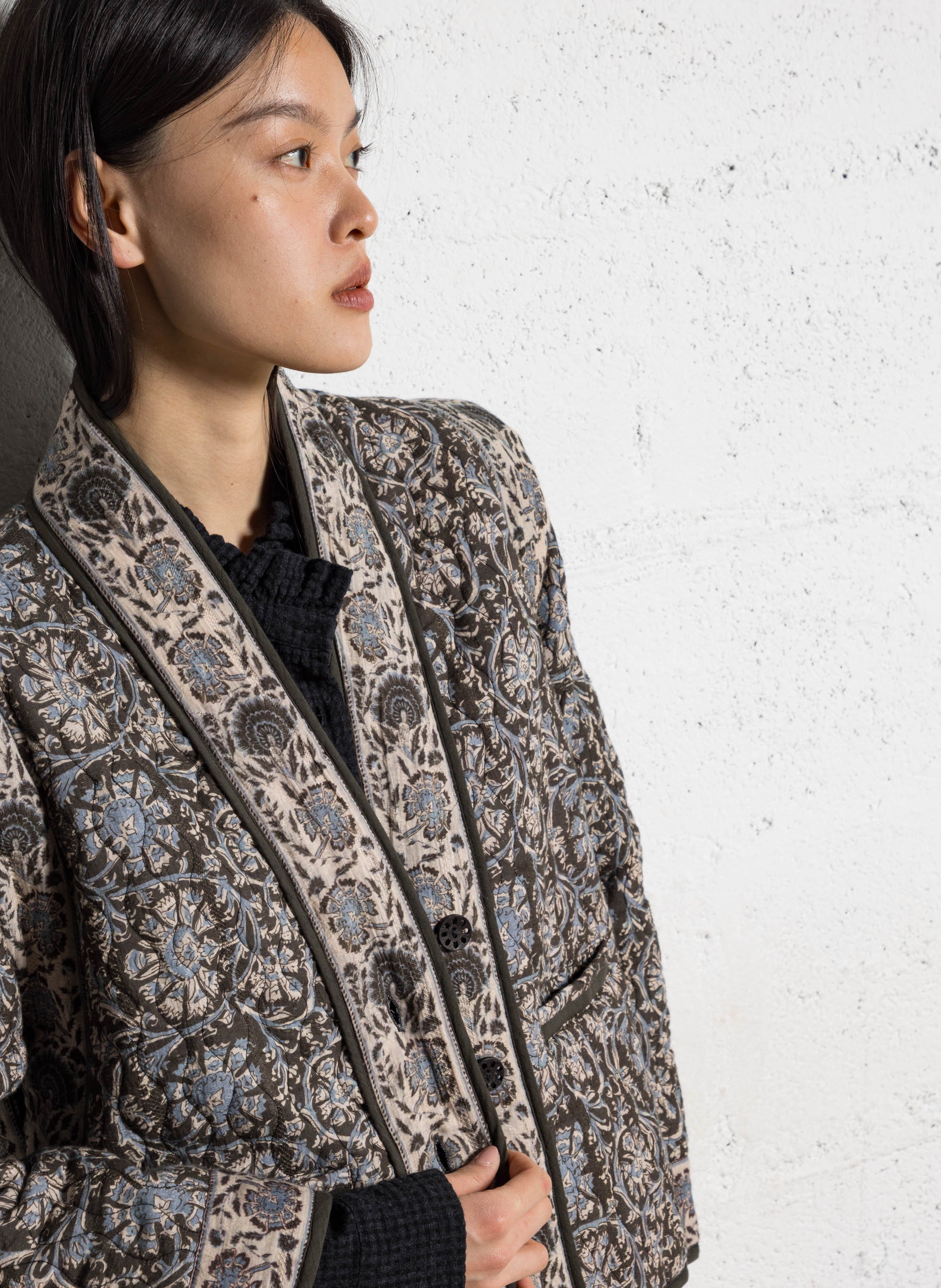 Cotton jacket MAISON HOTEL Blue