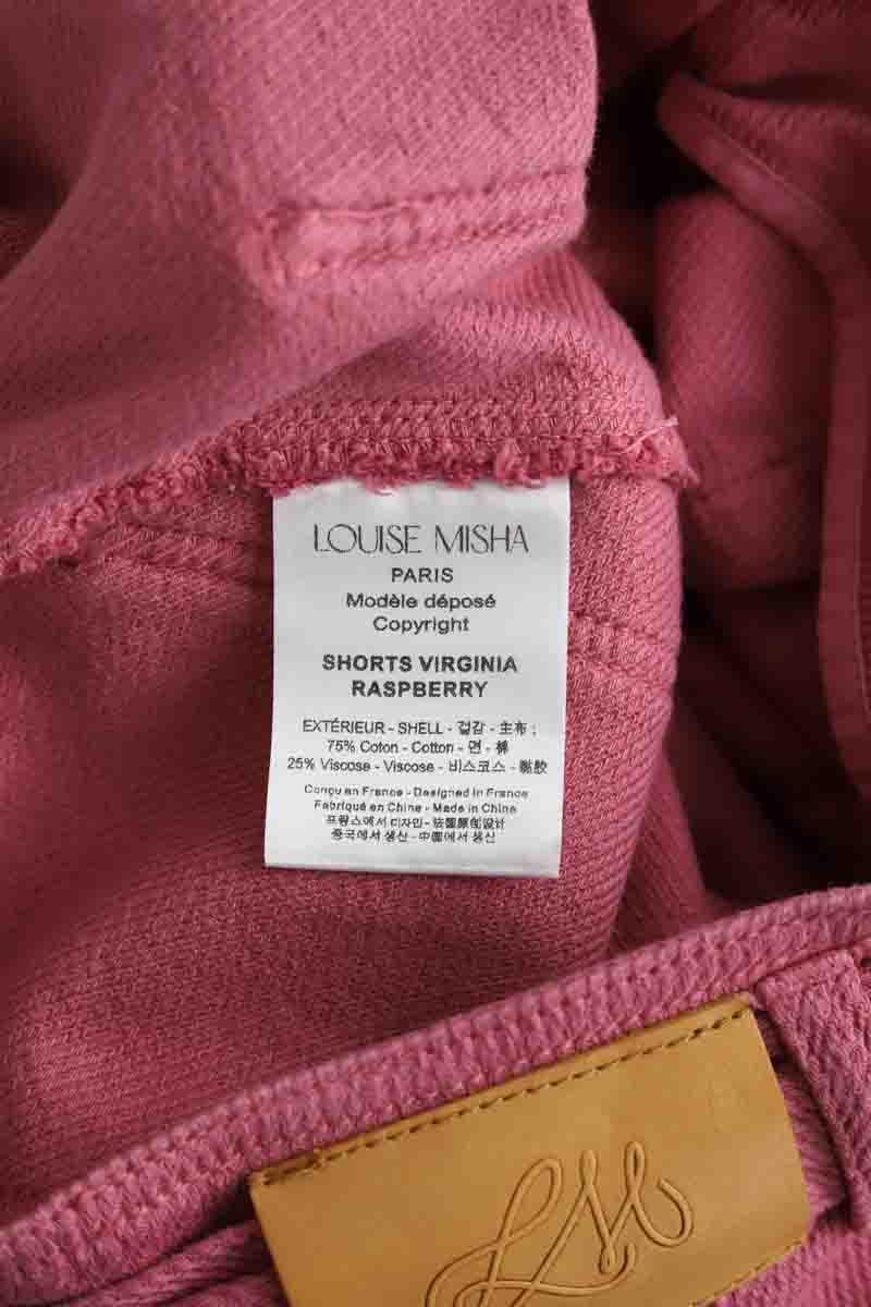 Cotton mini shorts LOUISE MISHA - Seconde Main Pink