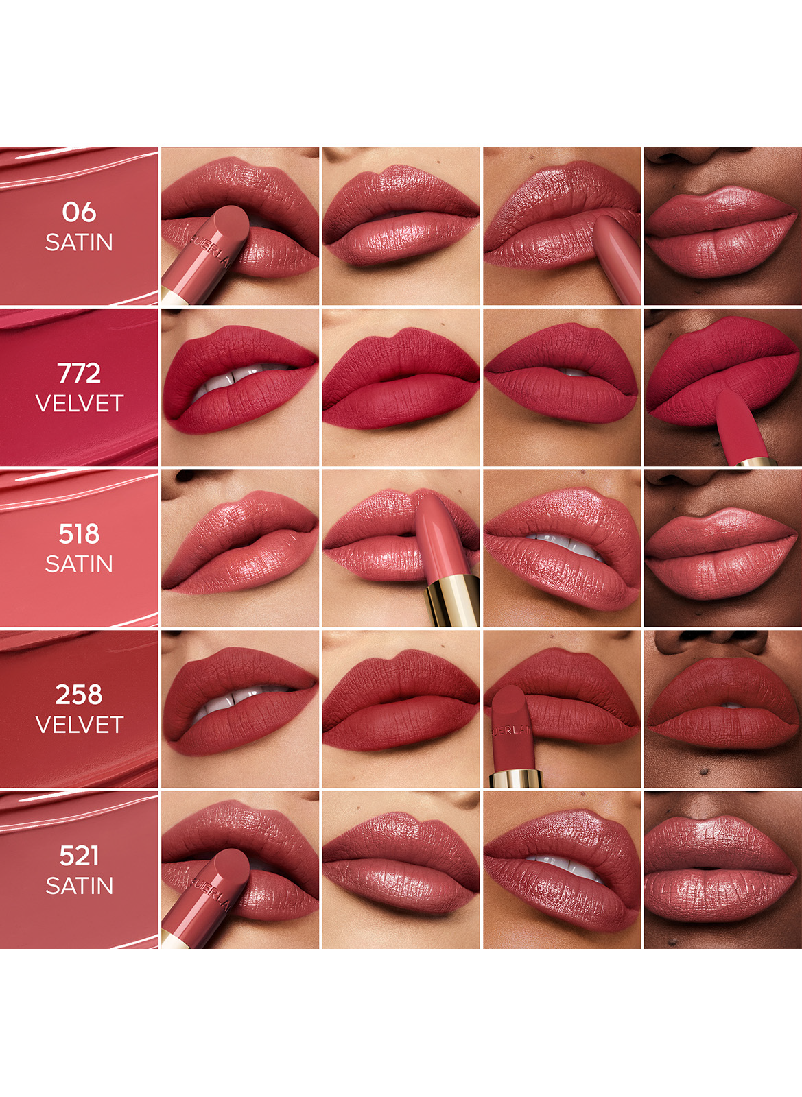 ROUGE G Refill - Customizable Lipstick Care 770 le rouge grenadine – velvet