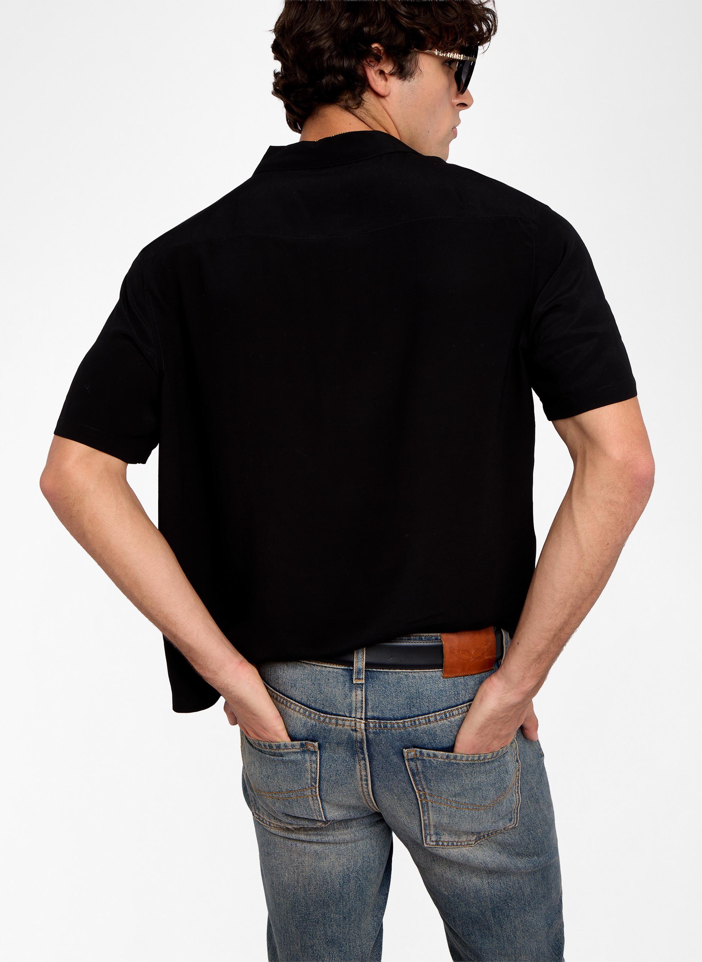 Wijde soepele blouse ZADIG&VOLTAIRE Zwart