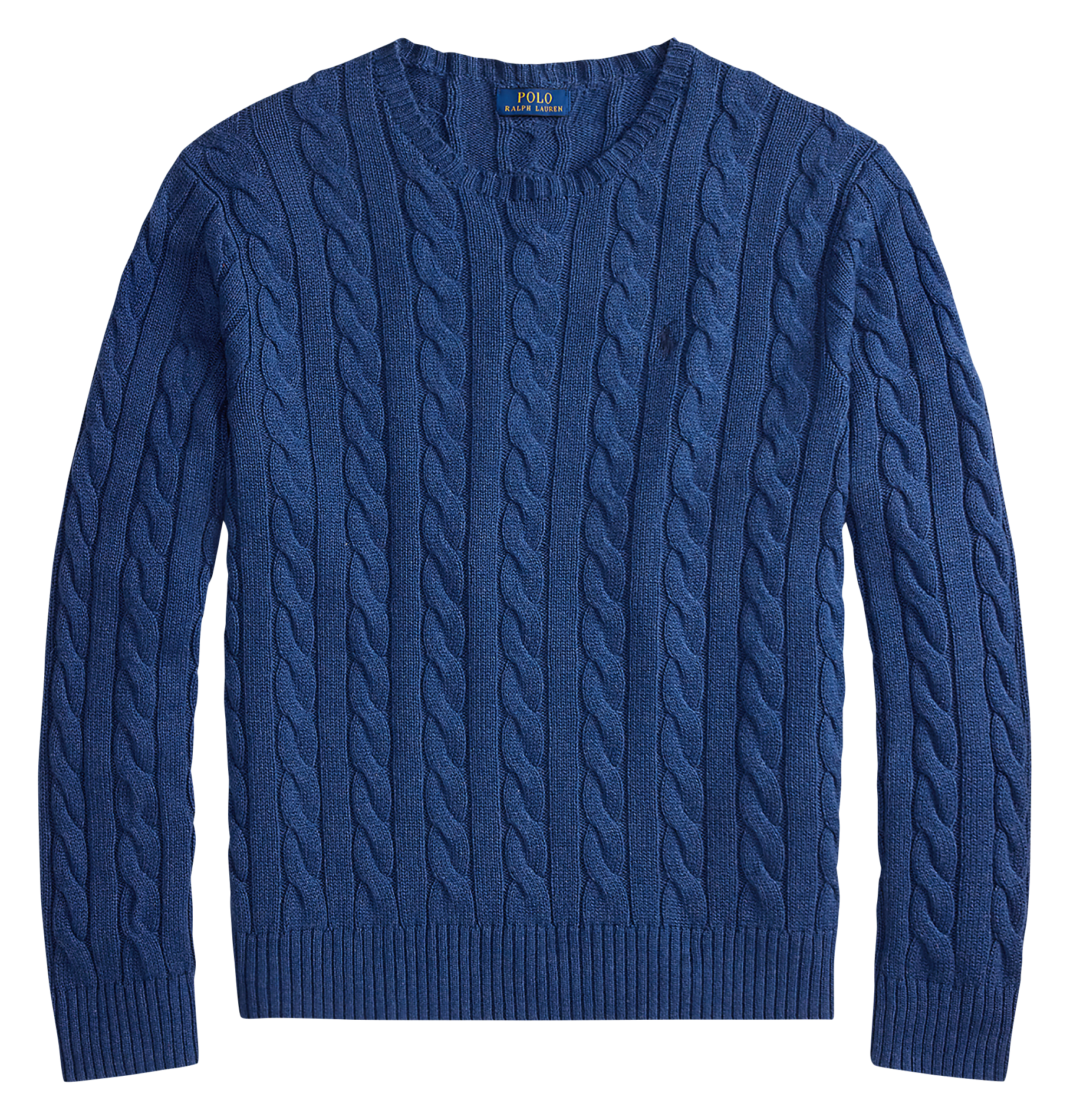 Cotton round-neck sweater  POLO RALPH LAUREN Blue