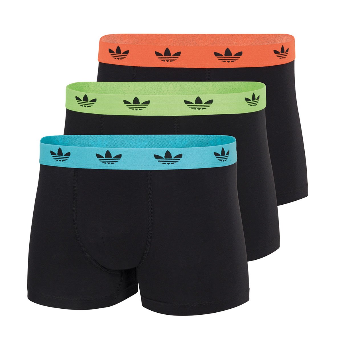 Set of 3 men's comfort flex cotton boxers by Adidas Originals ADIDAS UNDERWEAR Multicolored