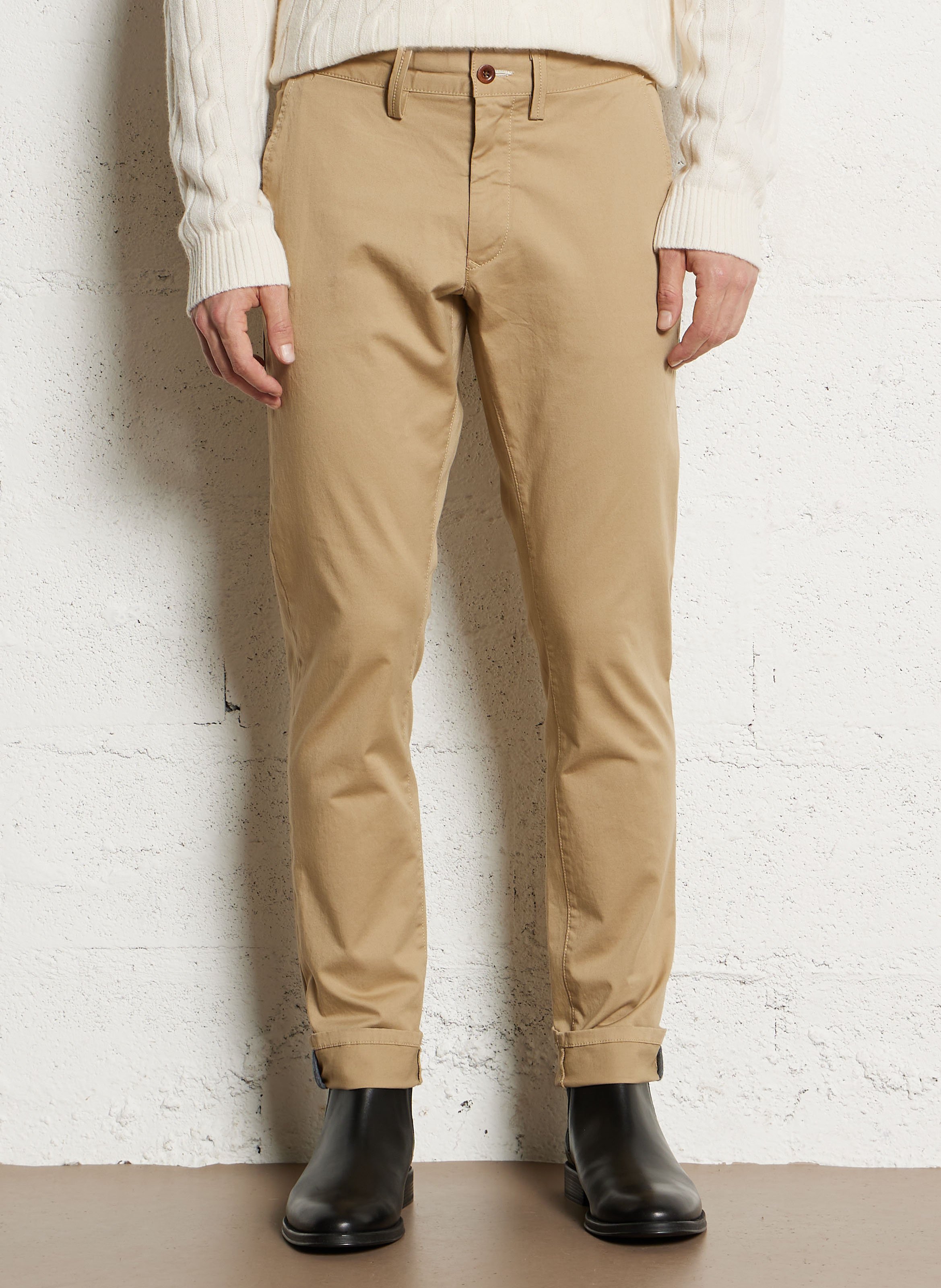 Slimfit-Hose aus Bio-Baumwoll-Mix GANT