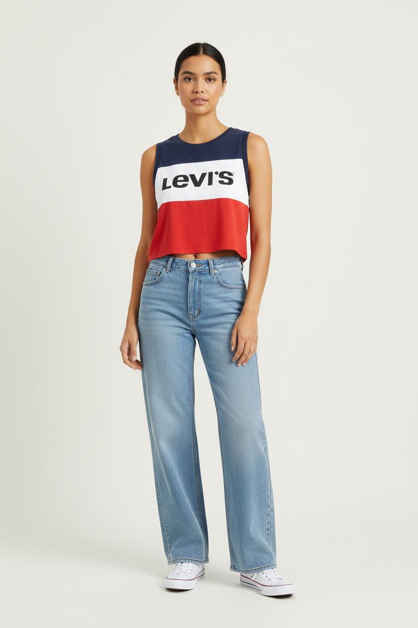 Top & débardeur LEVI'S - Seconde main Multicolore