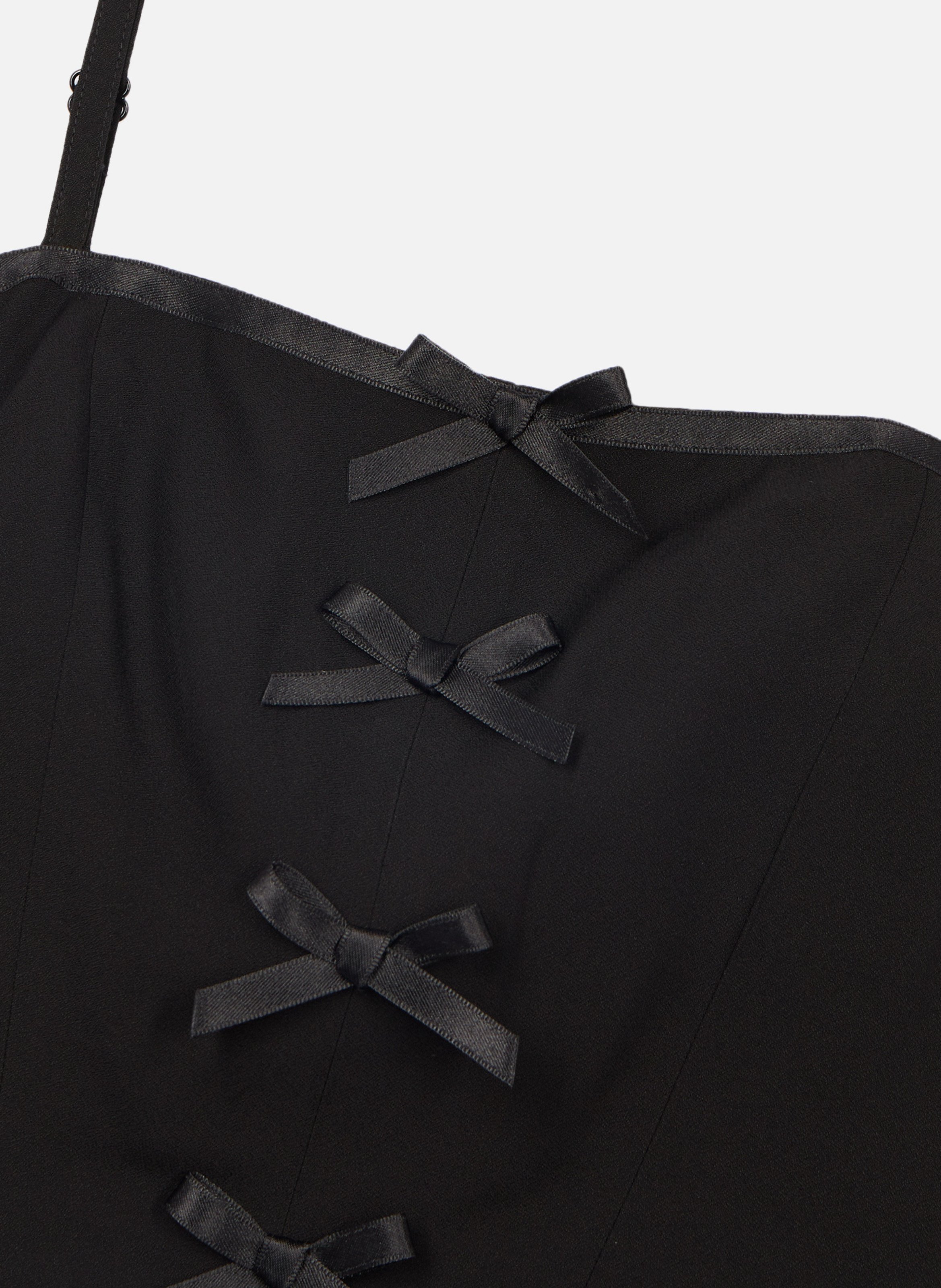 Top with bow details THE KOOPLES Black