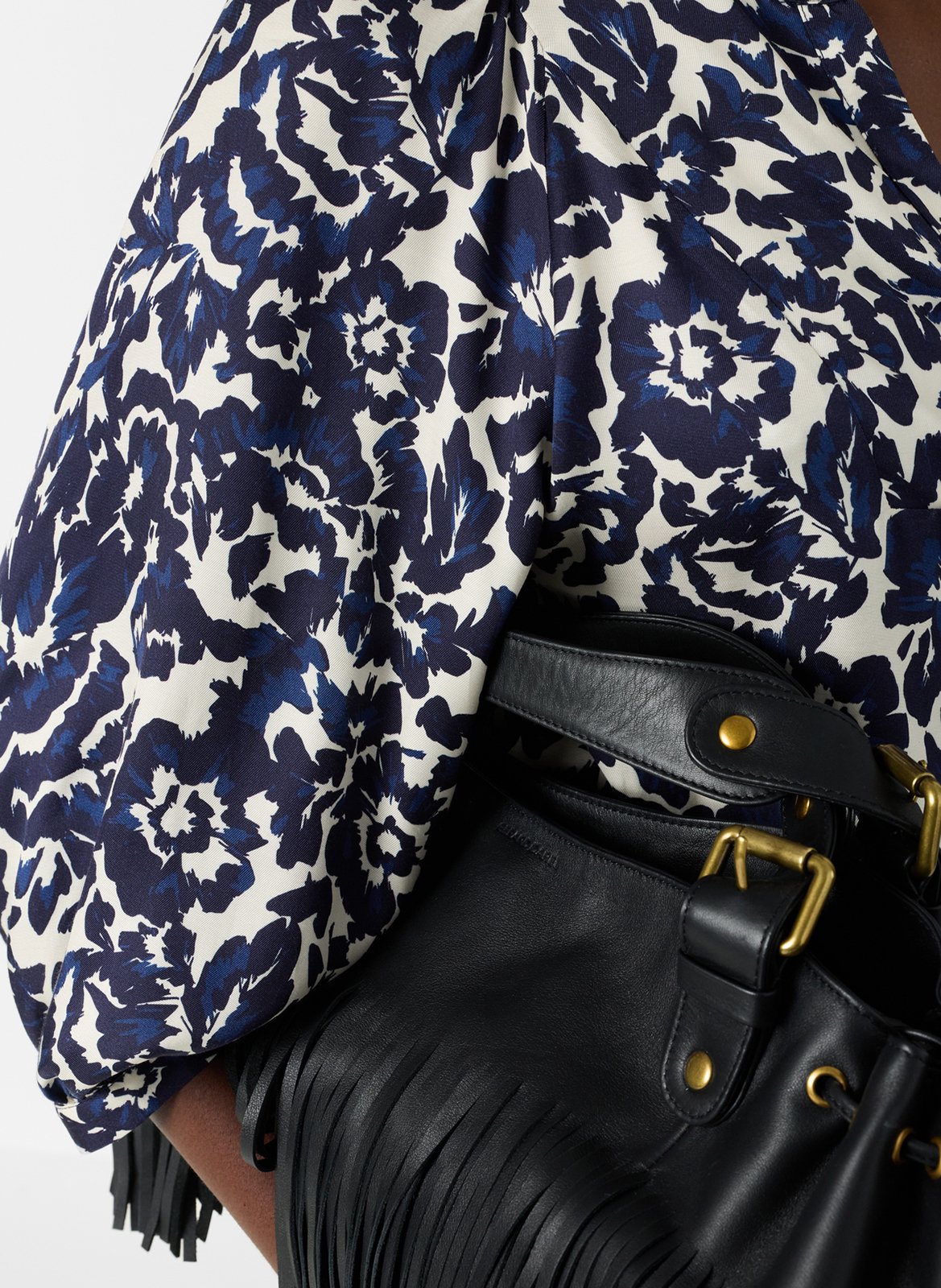 Bolouse col tunisien  GERARD DAREL Bleu