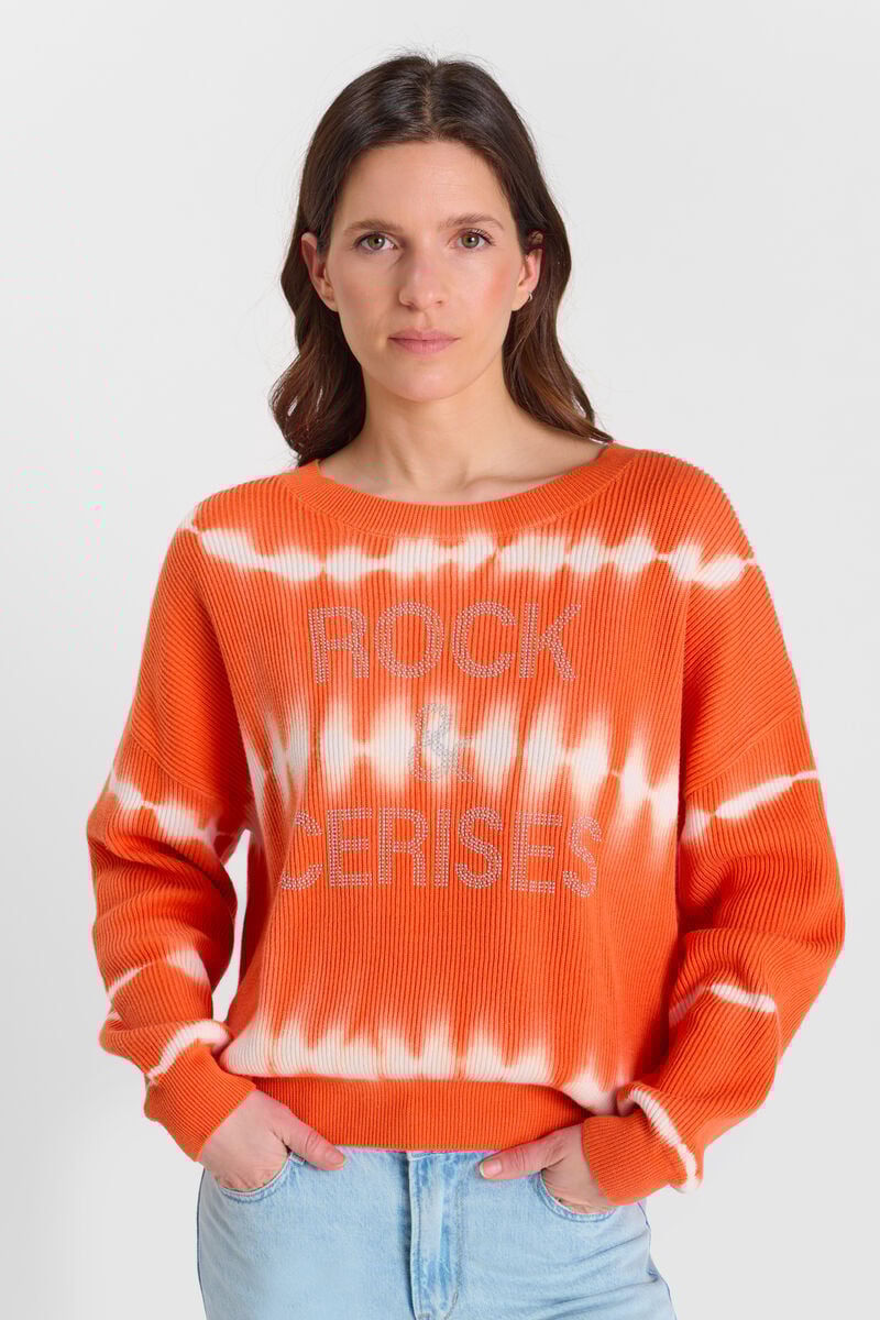Sweater LE TEMPS DES CERISES Orange
