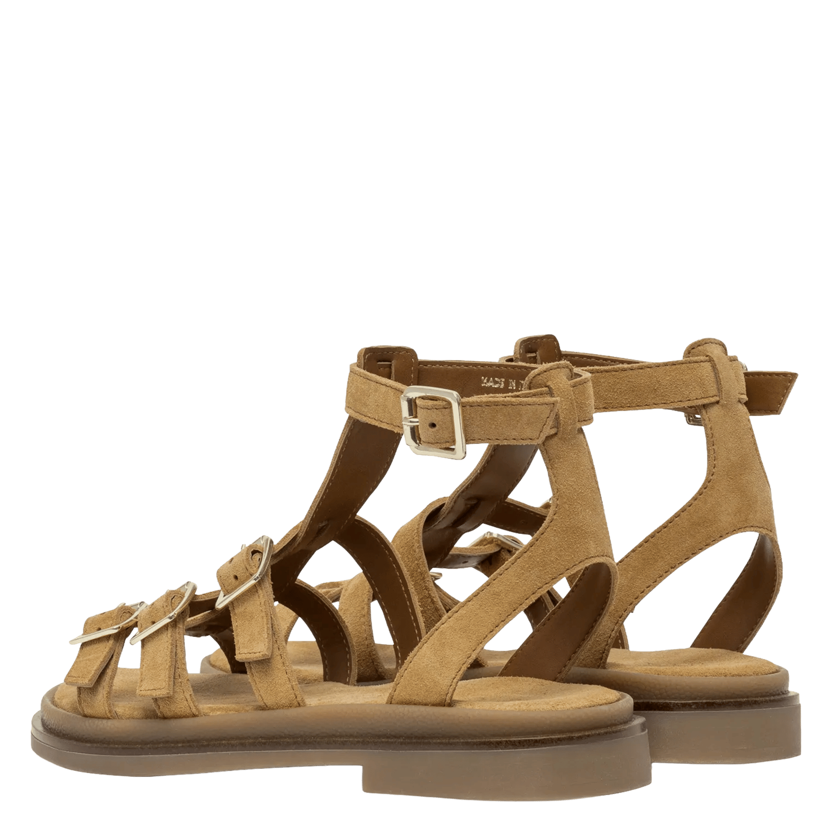 Lakleren slippers BOCAGE Bruin