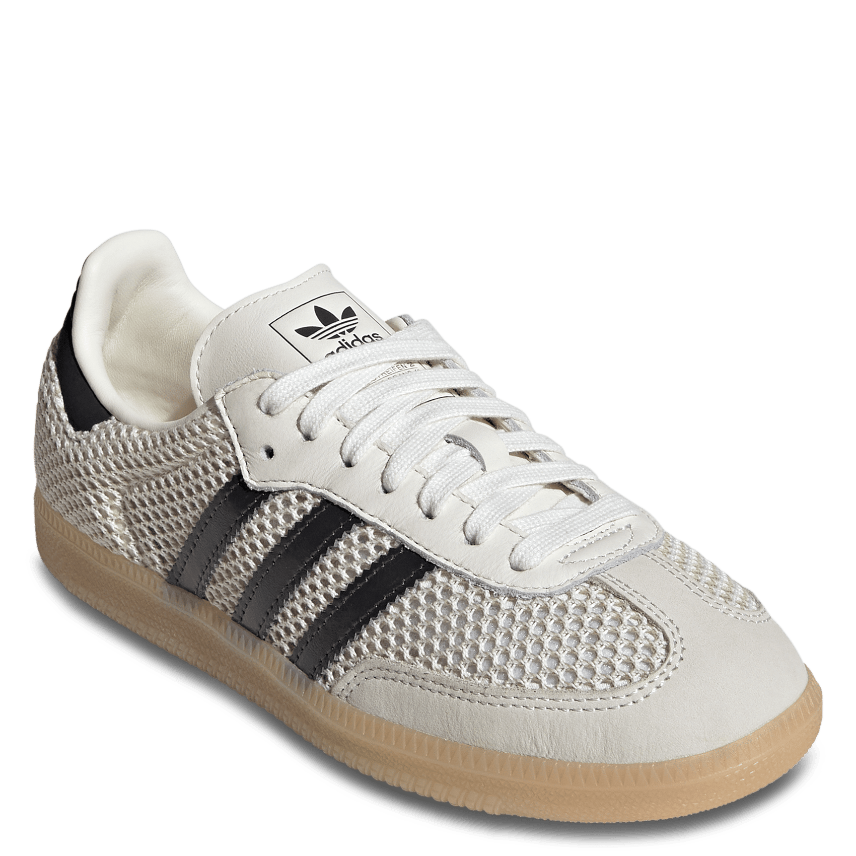 Lage sneakers van mesh ADIDAS Wit