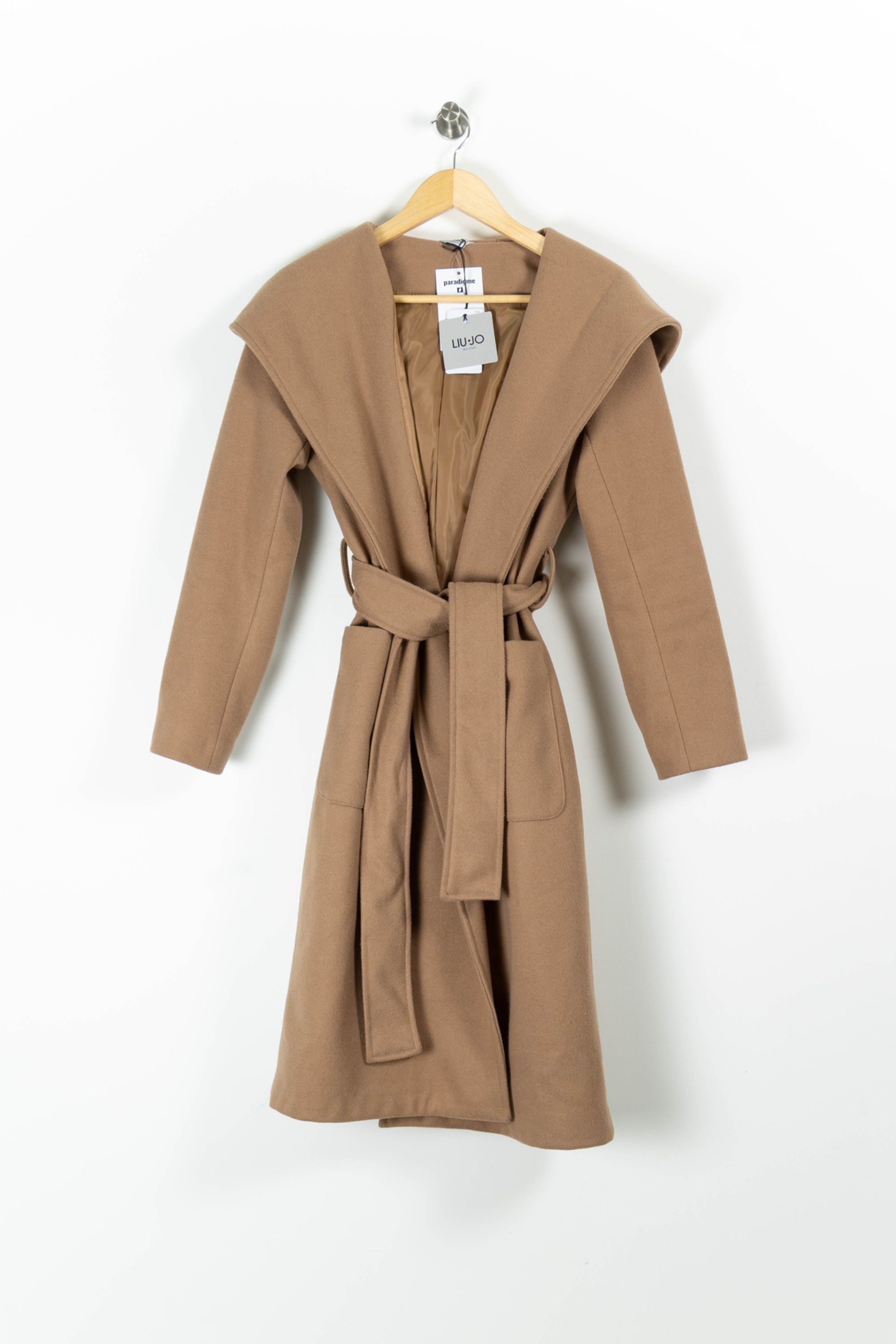 Long coat LIU JO - SECONDE MAIN Beige