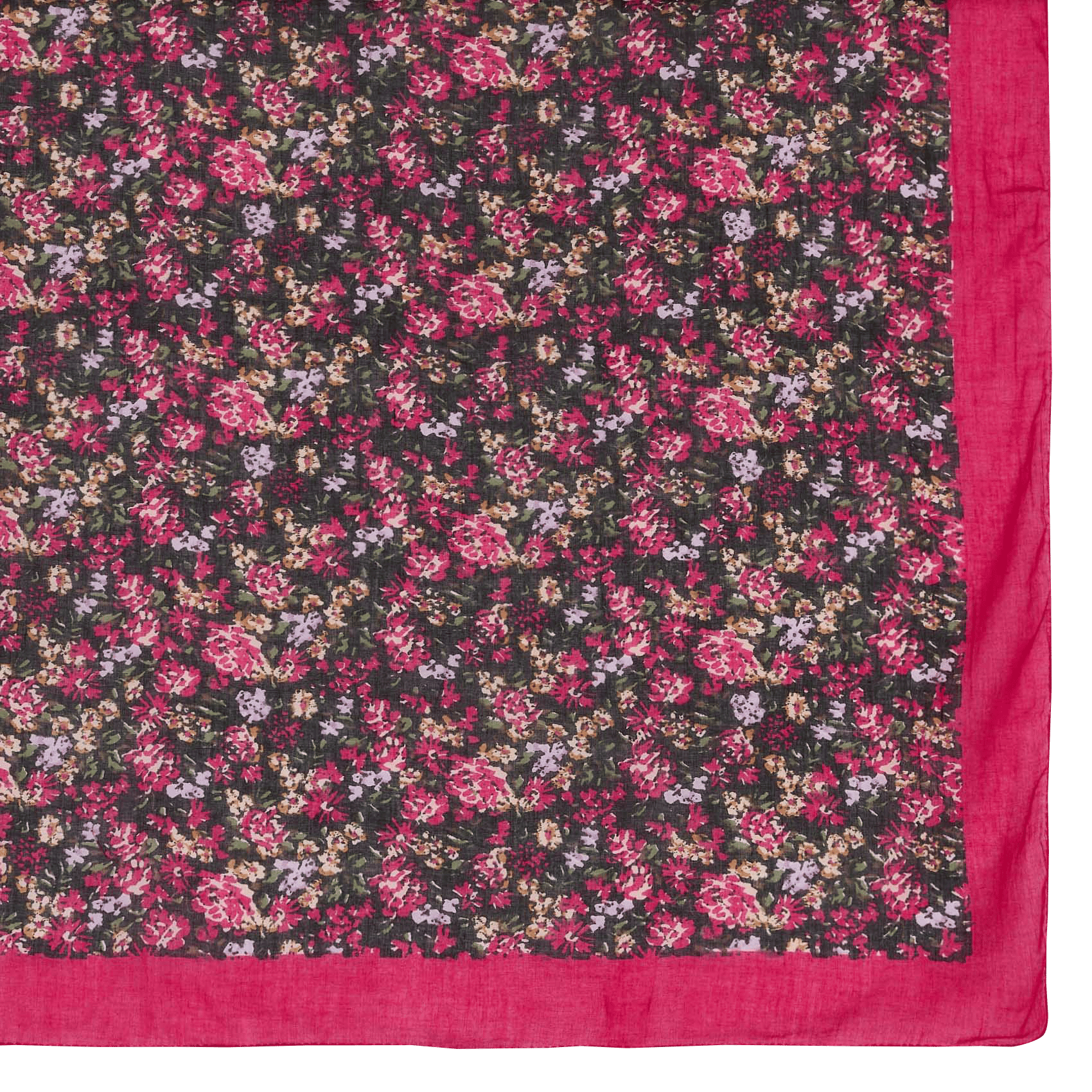 Cotton scarf DES PETITS HAUTS Multicolored