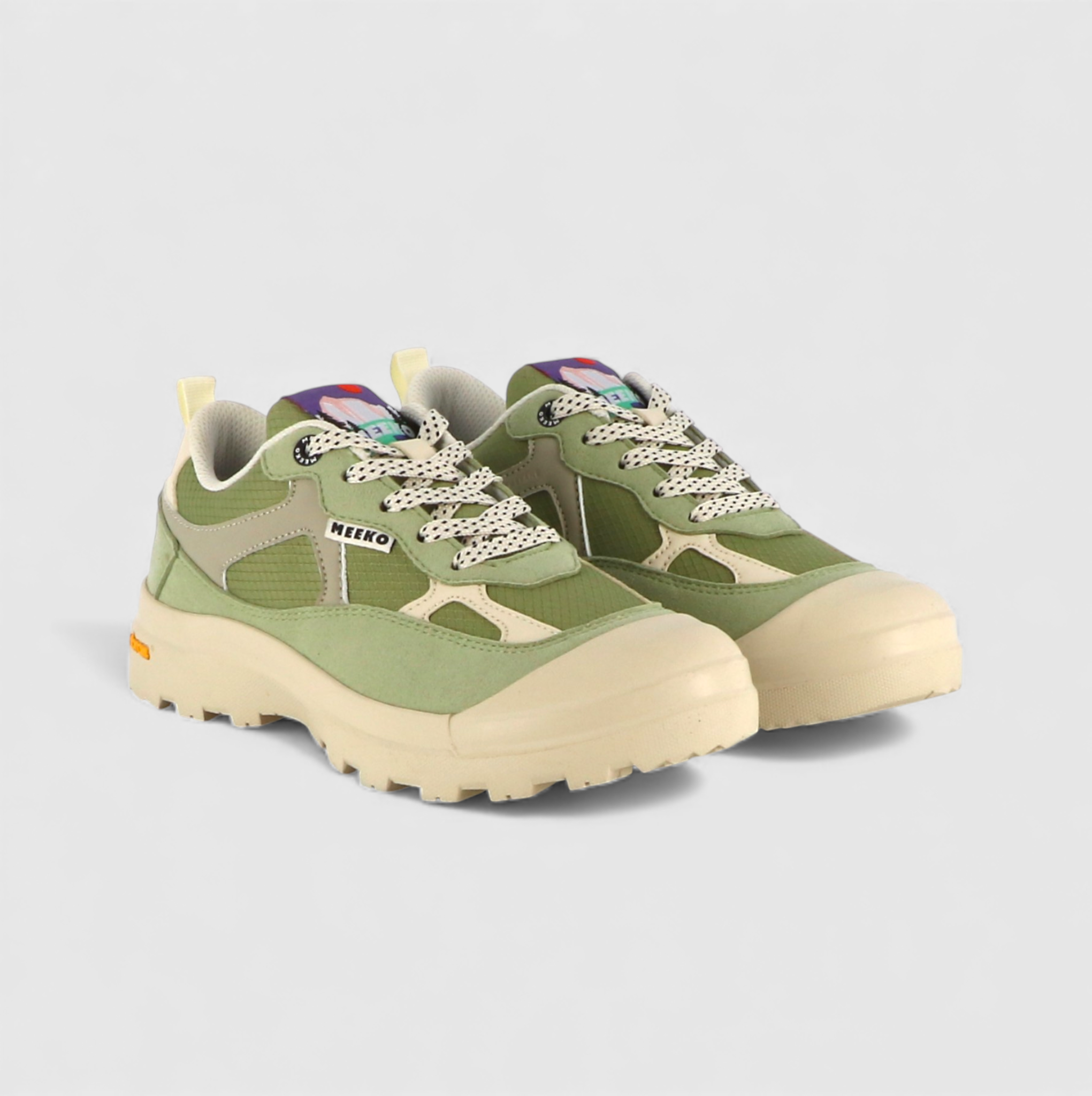 Baskets techniques et durables MEEKO Vert