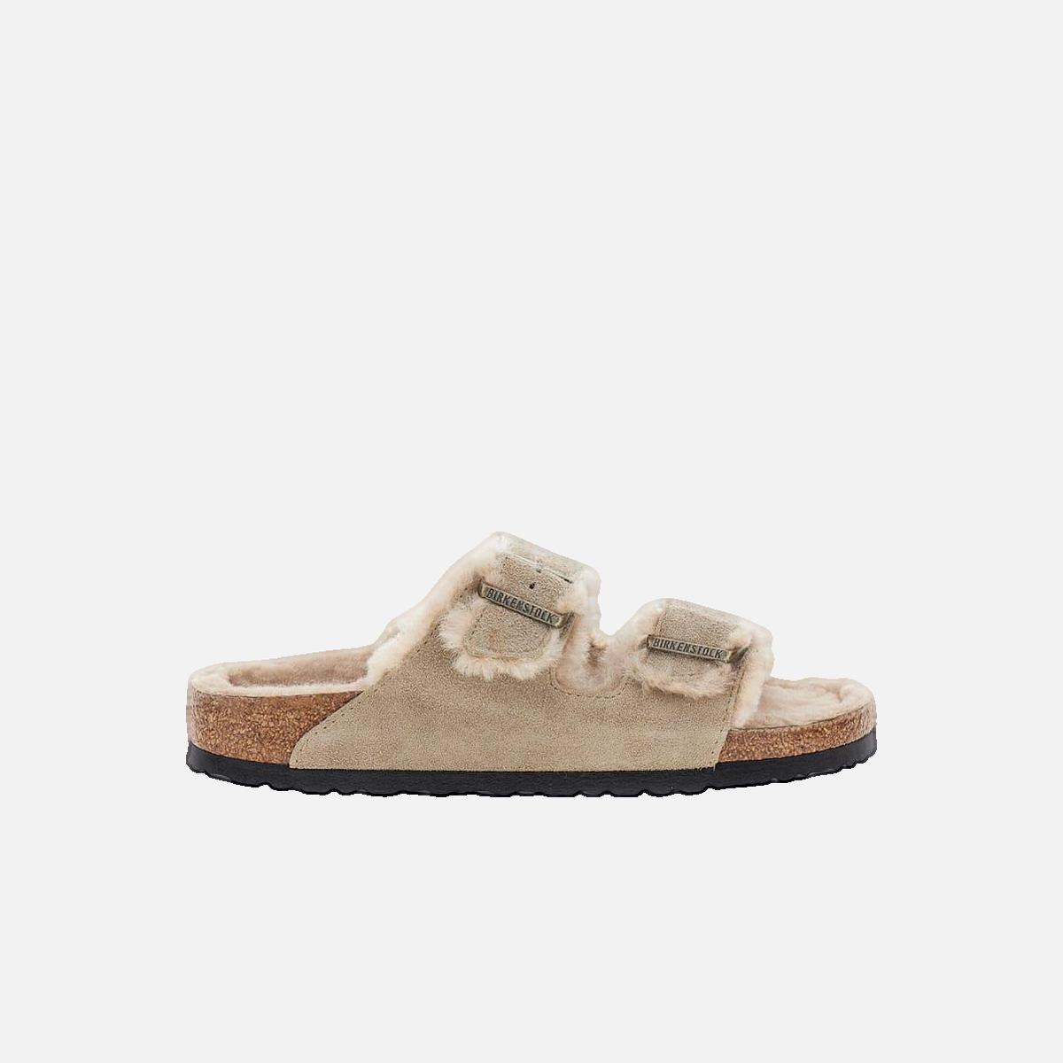 Arizona flat sandals BIRKENSTOCK Beige