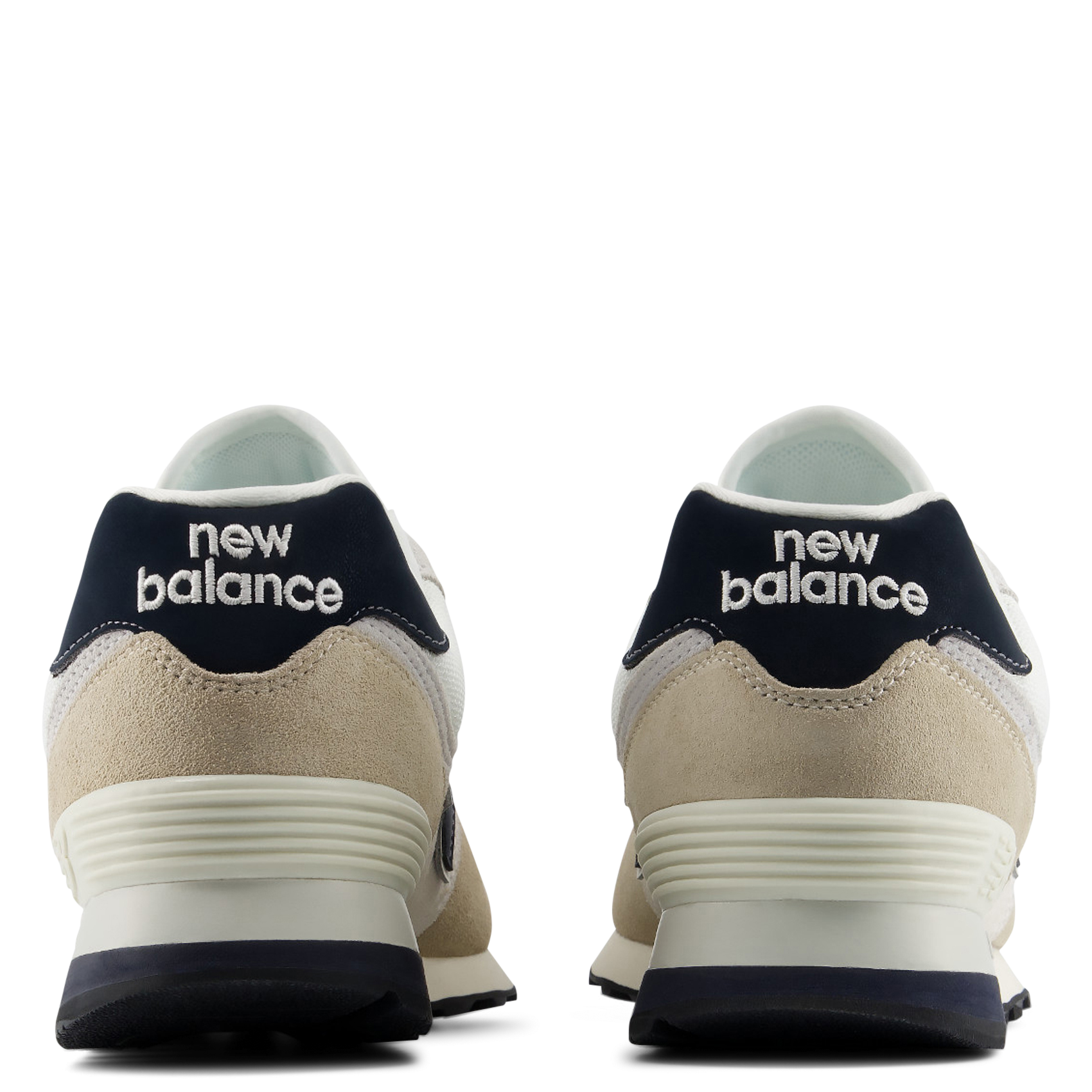 Niedrige Sneaker aus Leder-Mix NEW BALANCE Beige