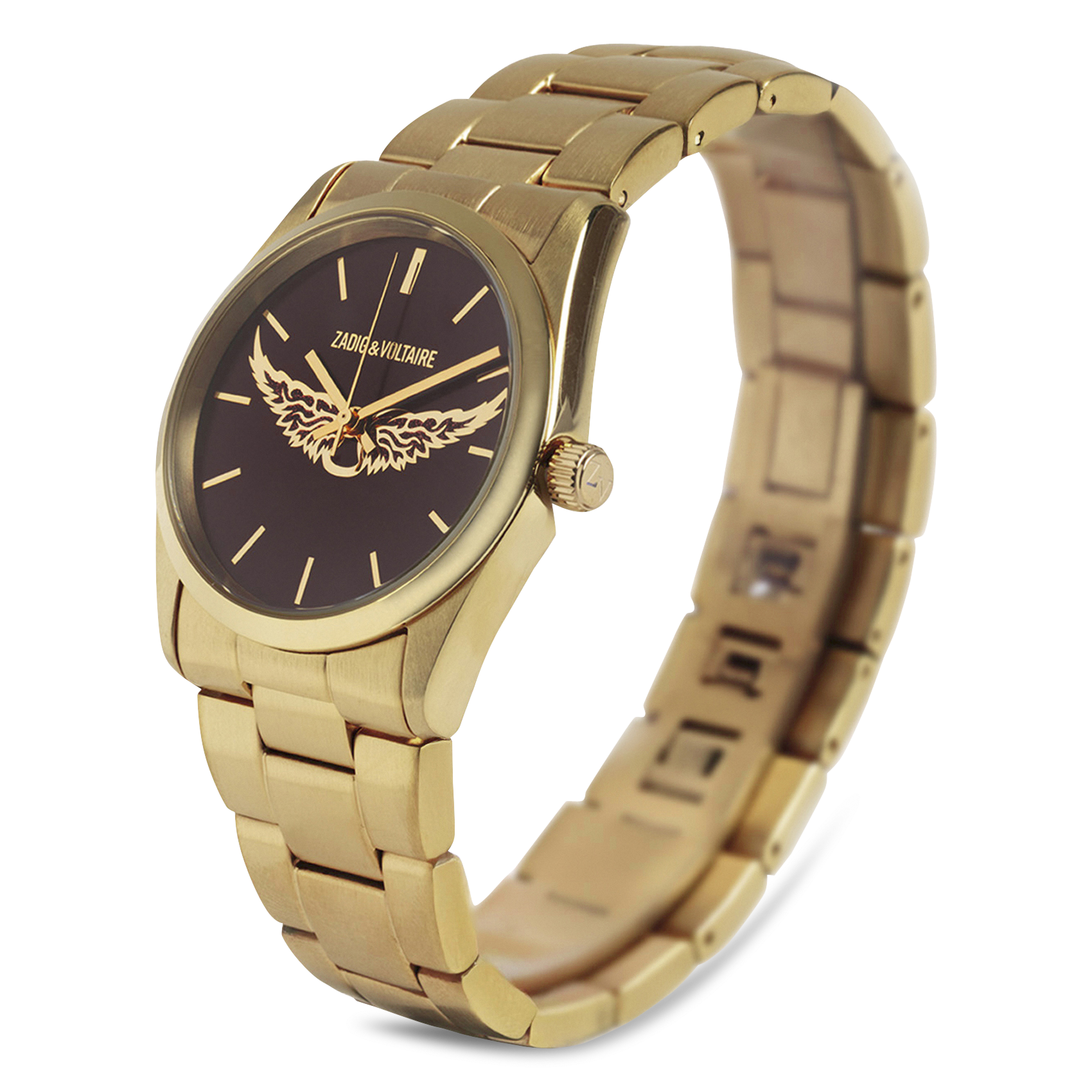Stainless steel watch ZADIG&VOLTAIRE Golden