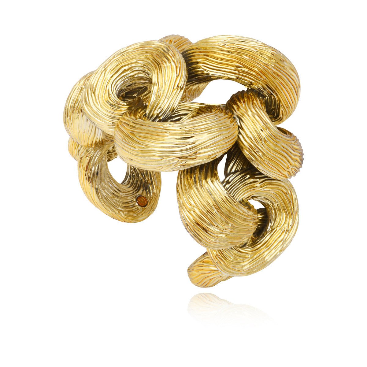 Cuff bracelet SATELLITE PARIS Golden