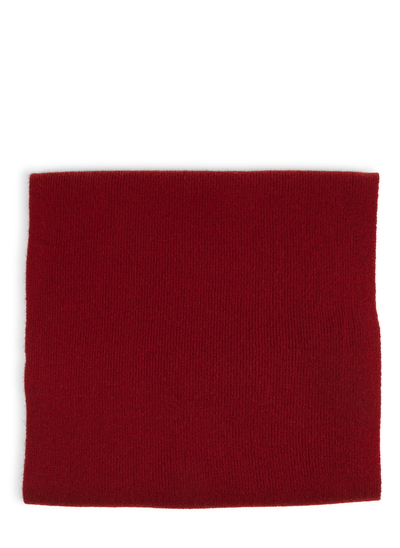 Ribbed Cashmere Scarf with Raw Edges SAISON 1865