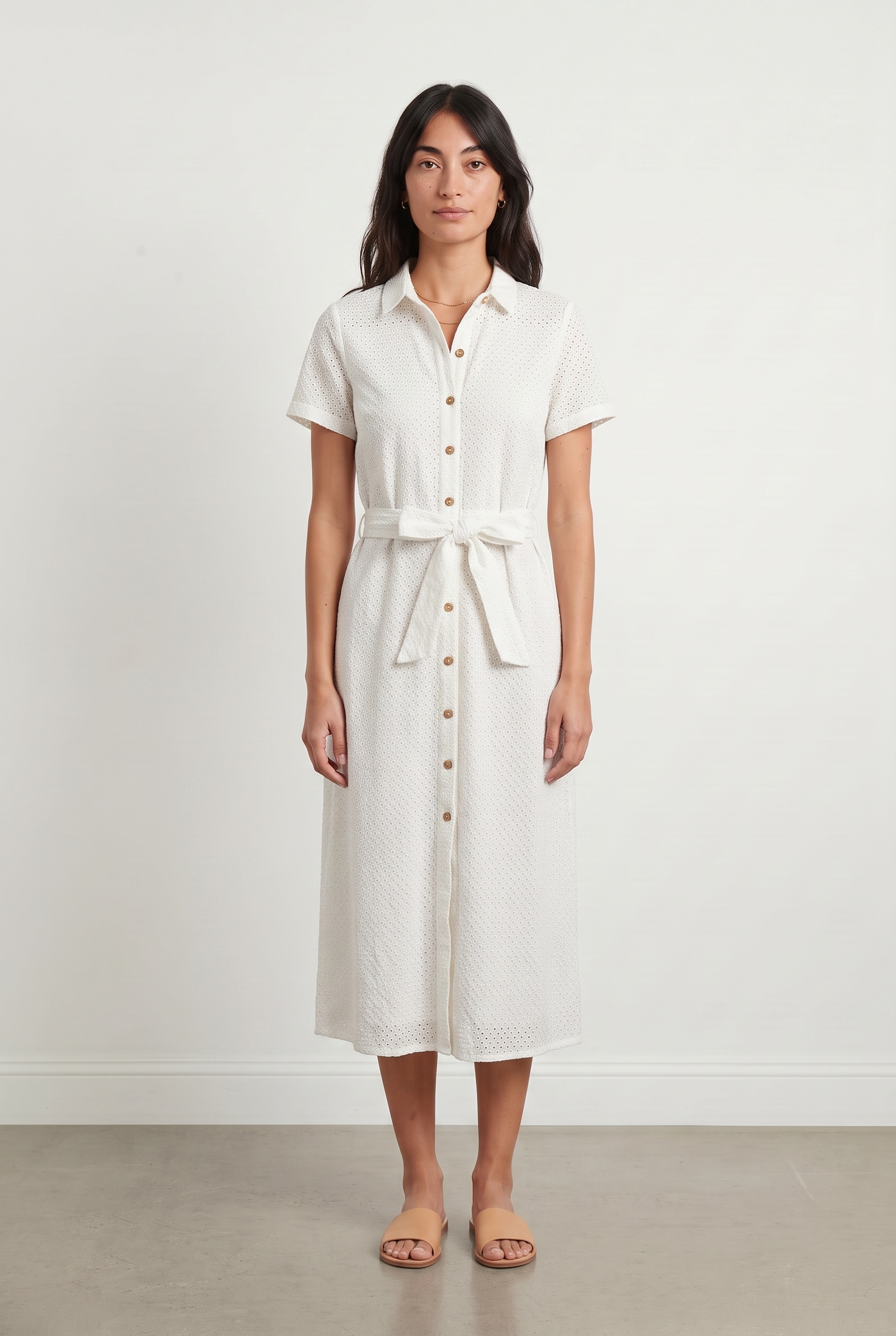 Short & midi dress ORTA - Seconde main White