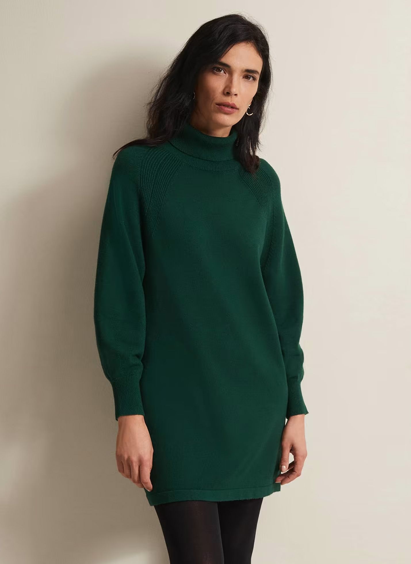 Phase eight dark green hot sale dress